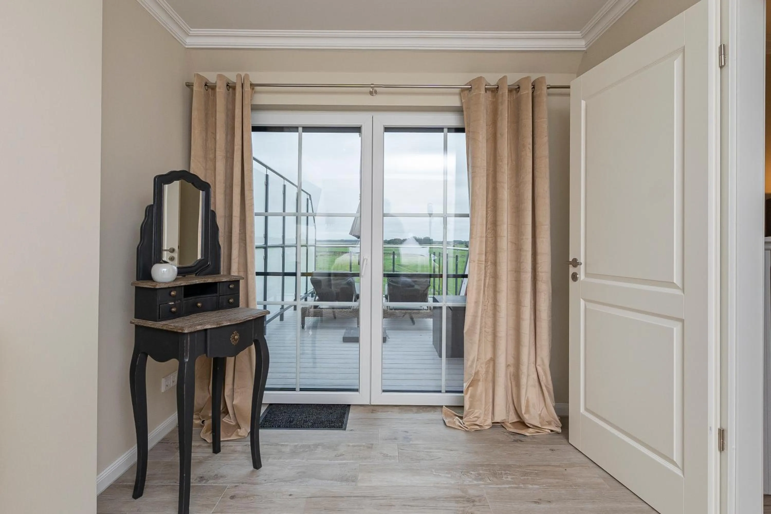 Balcony/Terrace in Luxus Resort Rügen Residenz Kubitzer Bodden