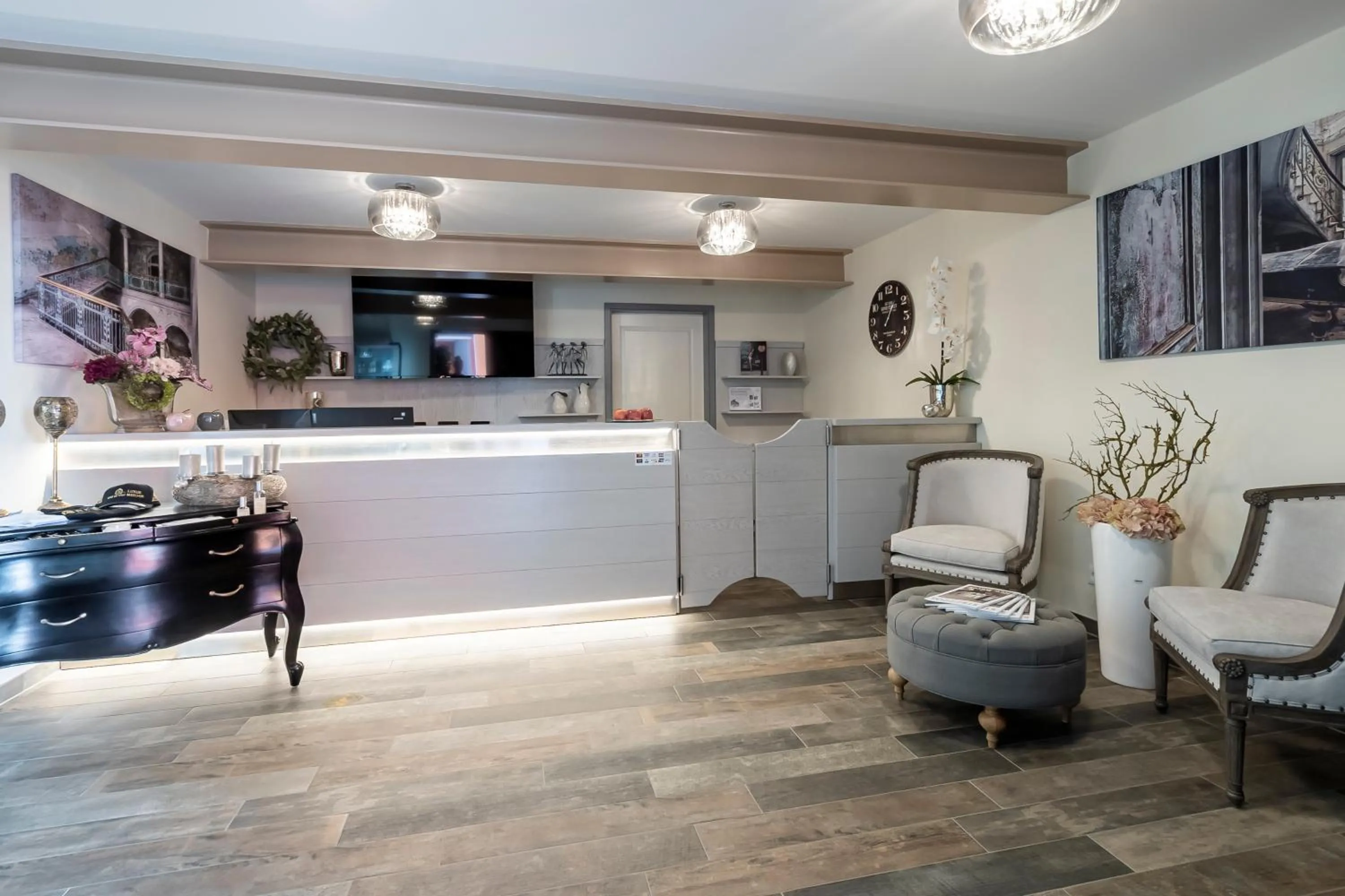 Lobby or reception in Luxus Resort Rügen Residenz Kubitzer Bodden