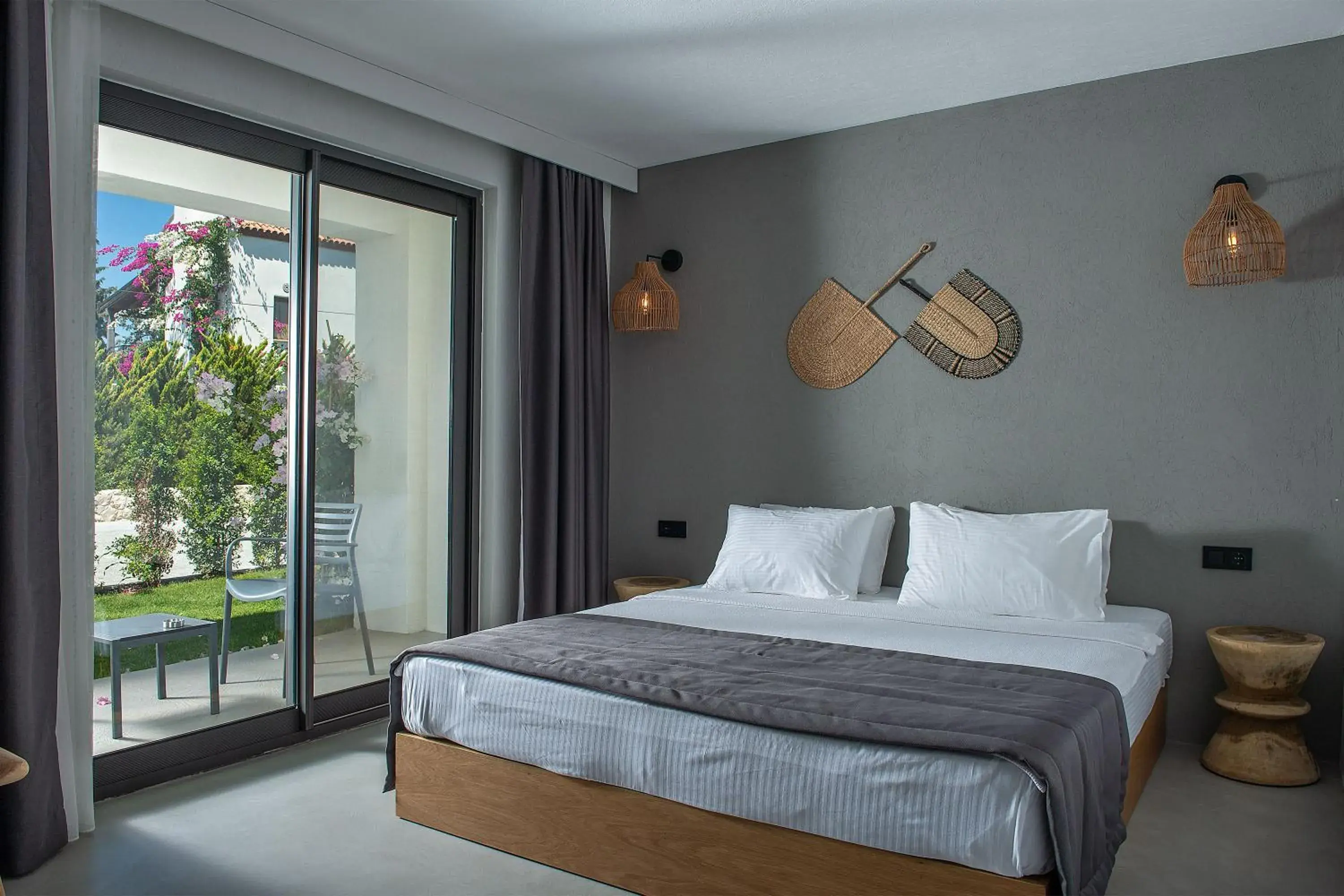 Bed in Regia Mare Beach Hotel & Spa Bodrum Bed in Regia Mare Beach Hotel & Spa Bodrum
