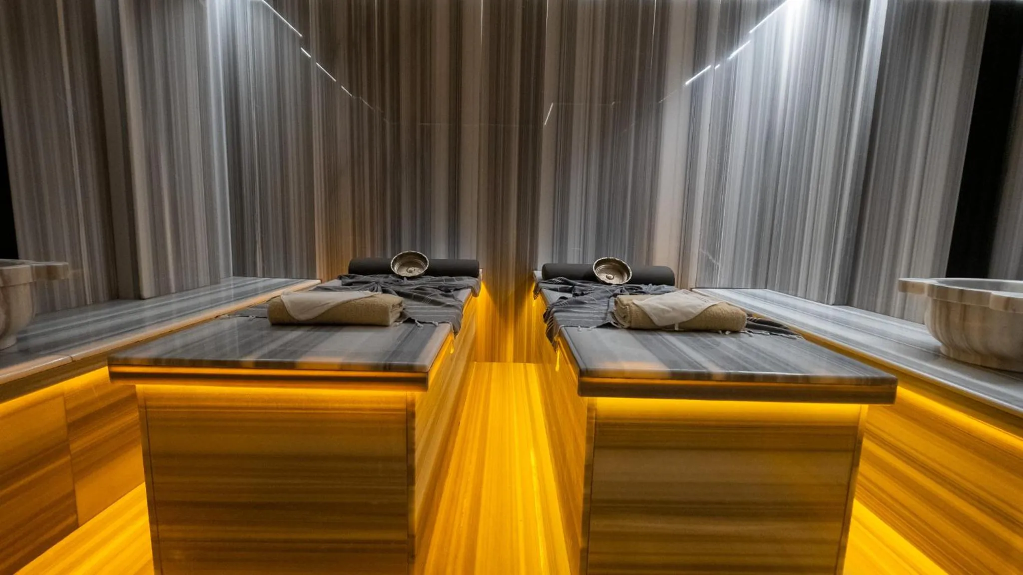 Steam room in Regia Mare Beach Hotel & Spa Bodrum