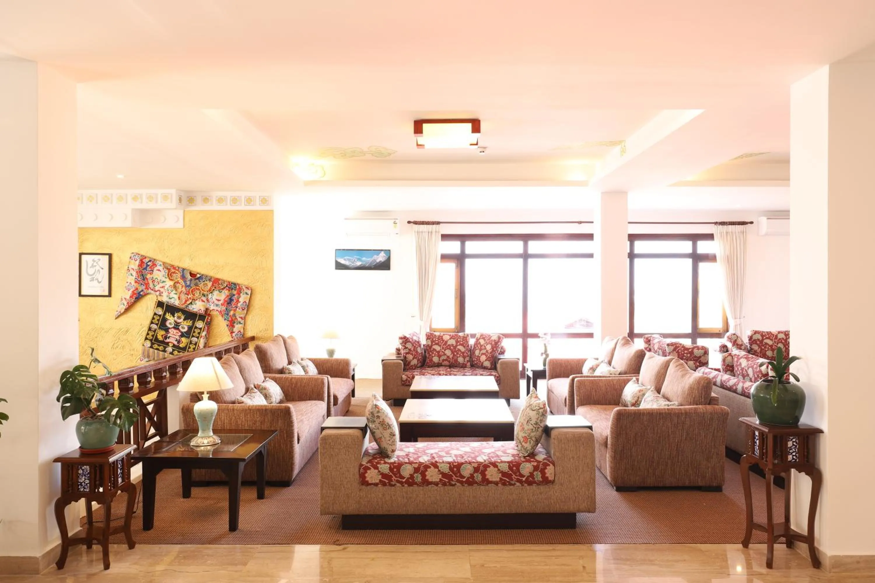 Lobby or reception in The Chumbi Mountain Retreat & Spa, A Club Mahindra Associate