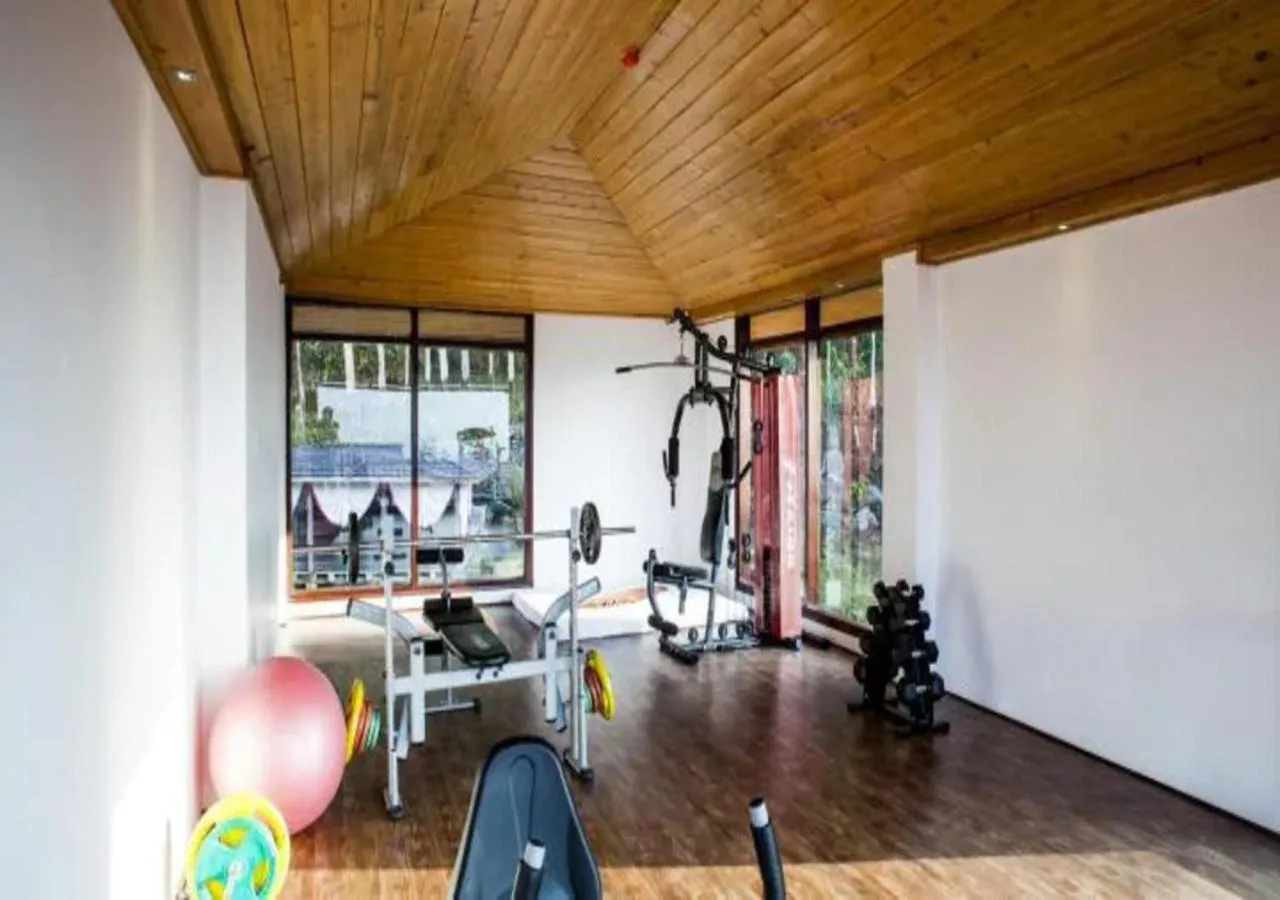Fitness centre/facilities in The Chumbi Mountain Retreat & Spa, A Club Mahindra Associate