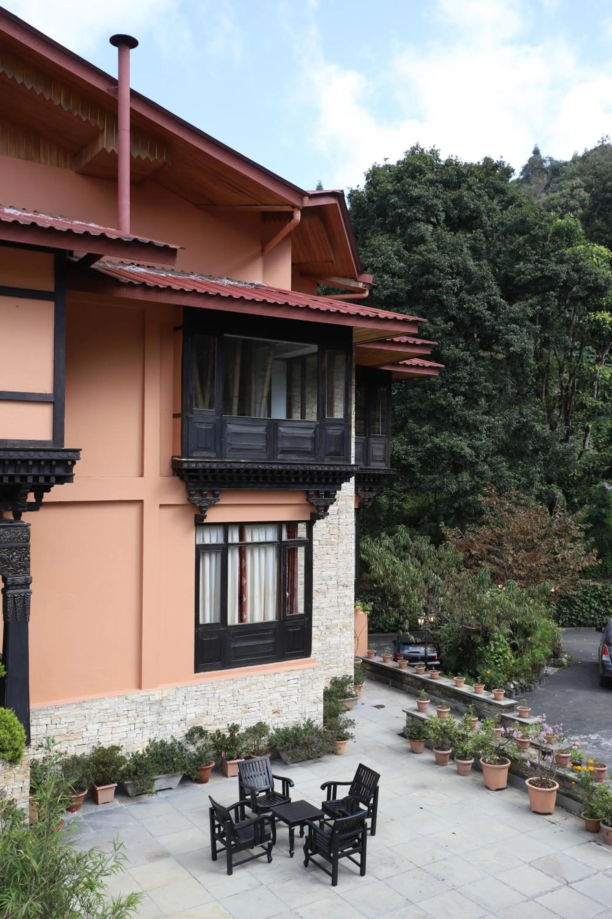 Property building in The Chumbi Mountain Retreat & Spa, A Club Mahindra Associate