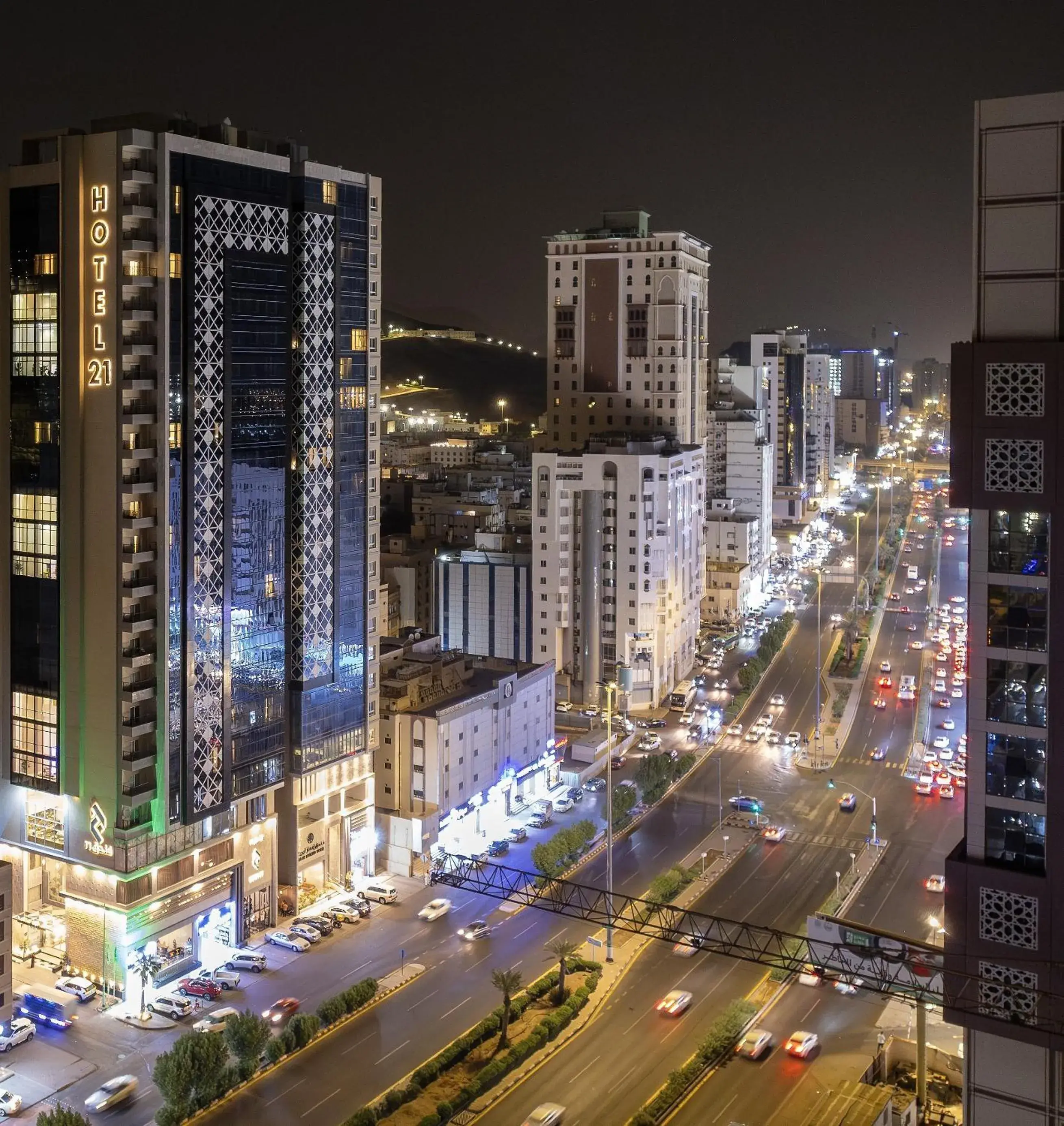 Property building in Hotel 21 Makkah Property building in Hotel 21 Makkah