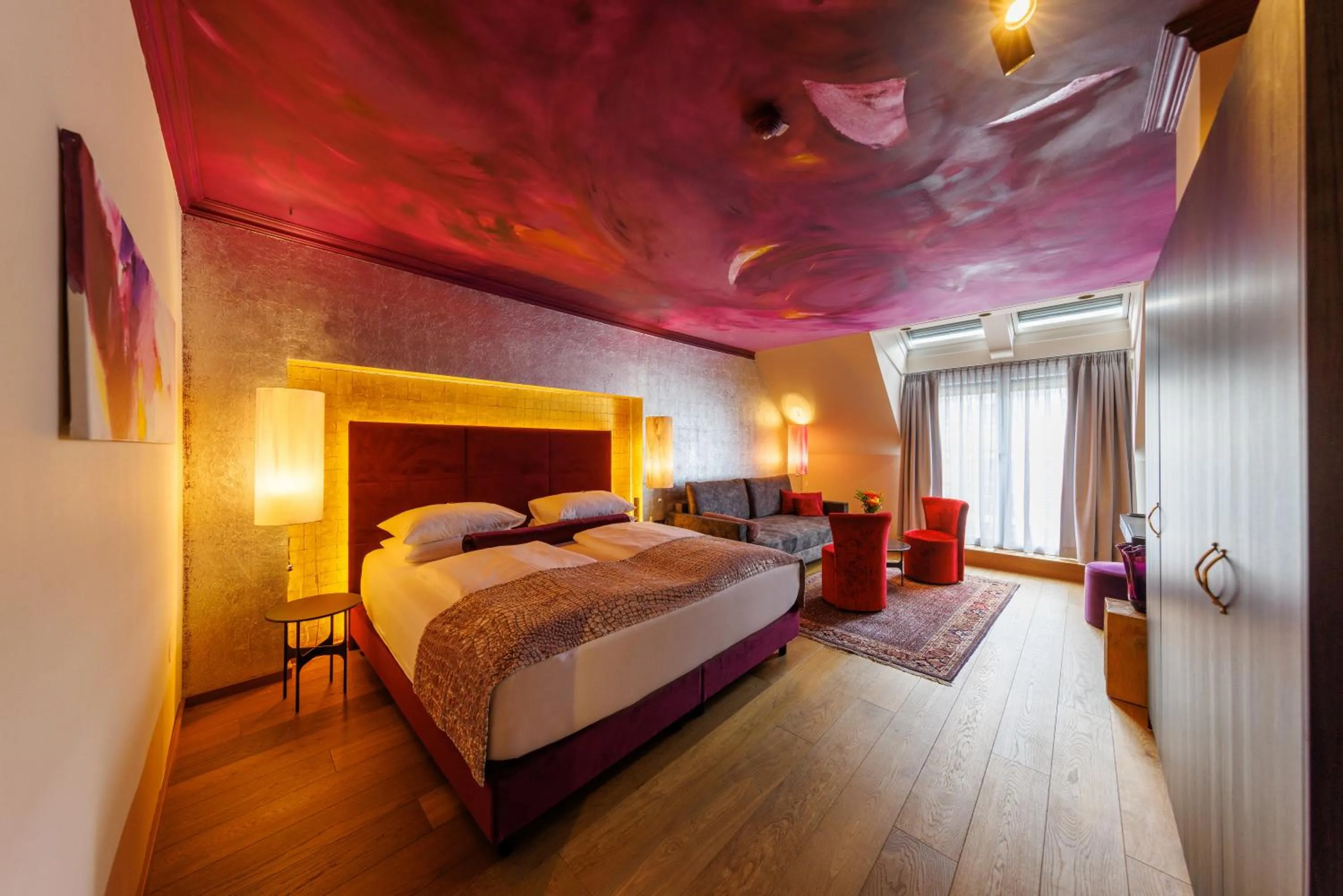 Photo of the whole room, Bed in Der Wilhelmshof