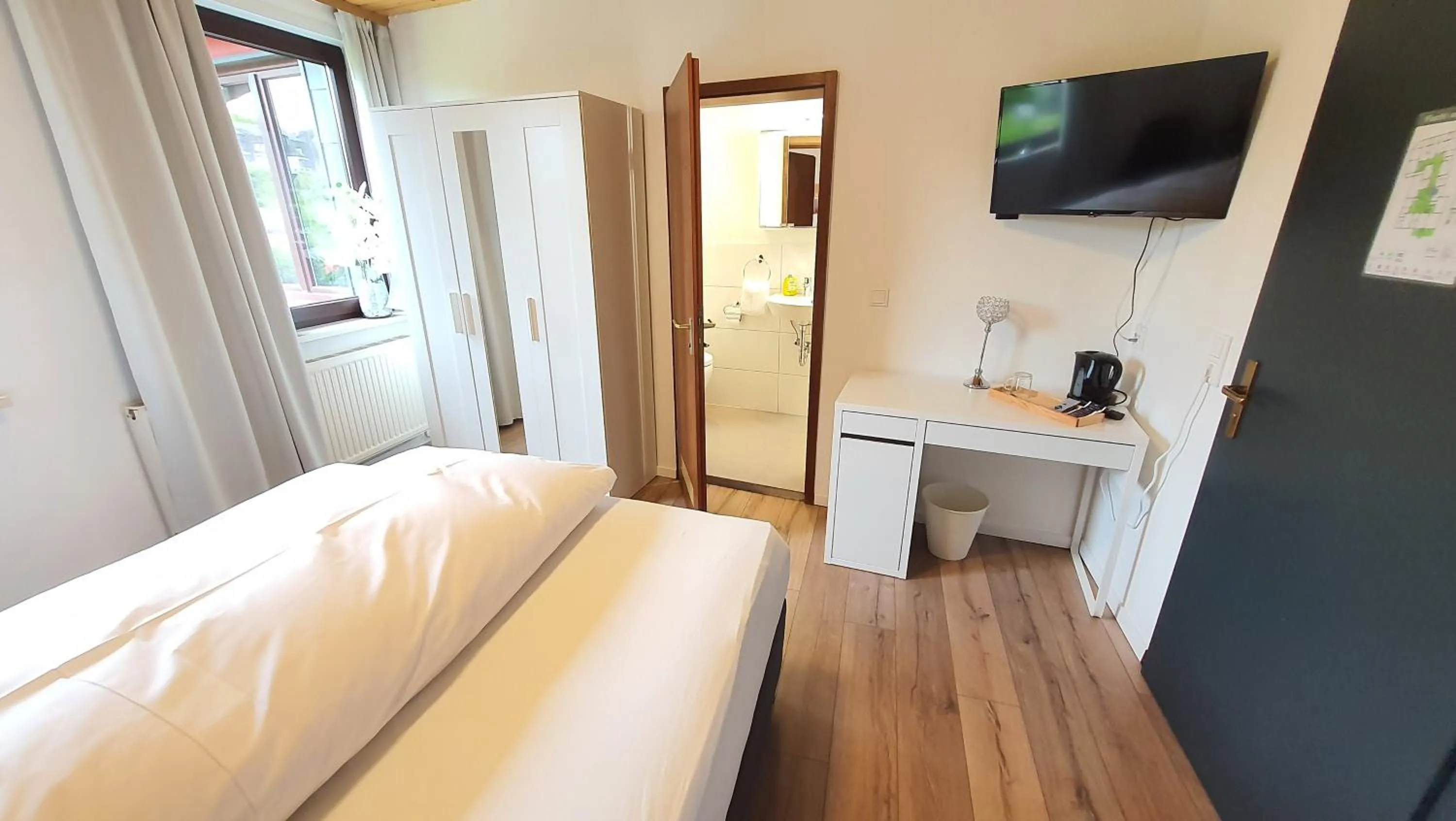 Bed in Hotel Schneiderhof