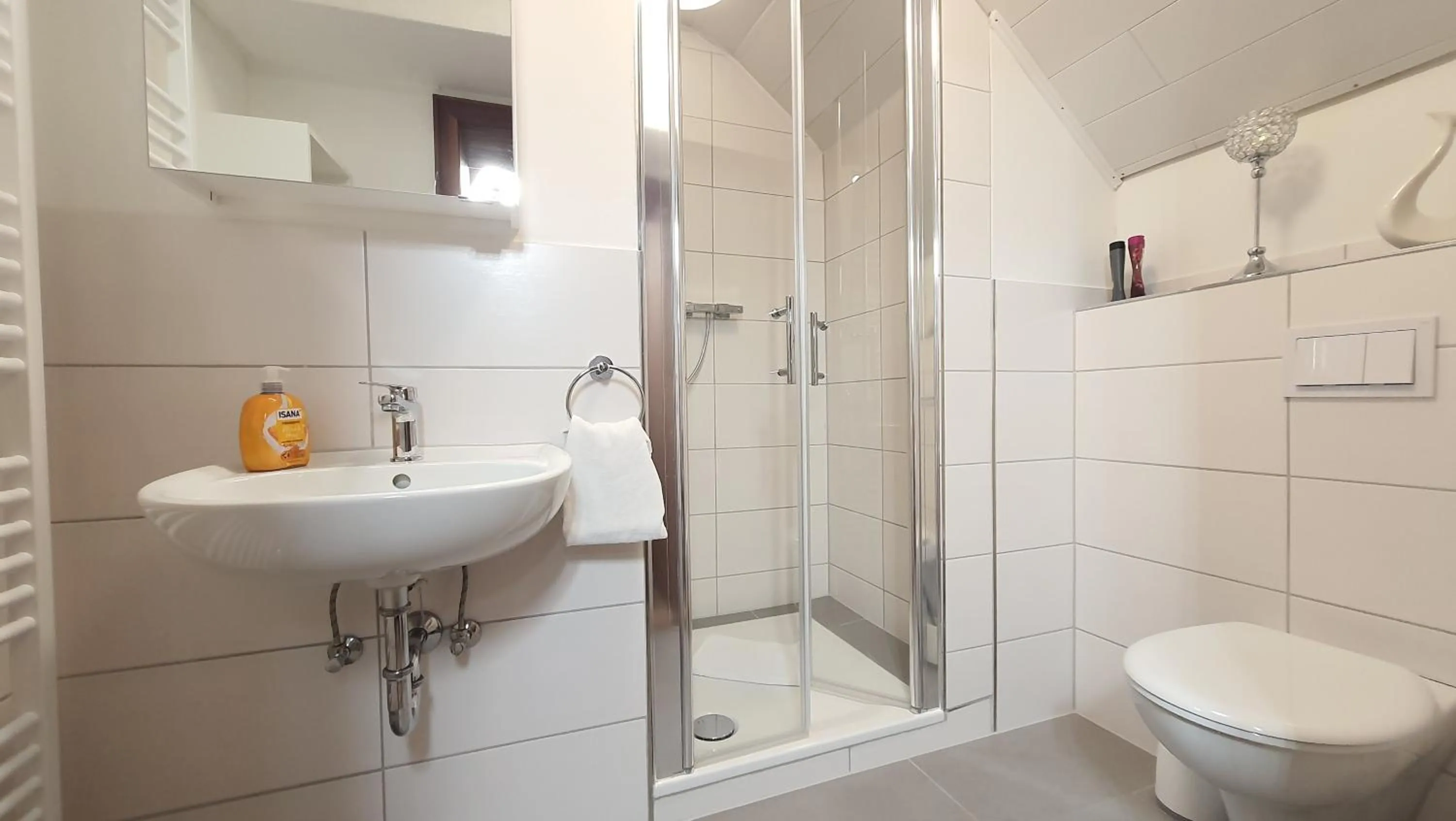 Shower in Hotel Schneiderhof