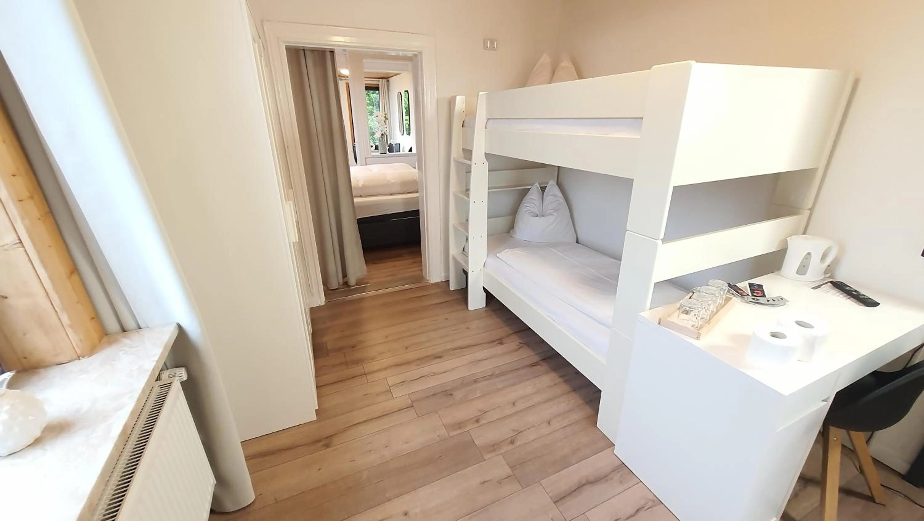 Bed in Hotel Schneiderhof