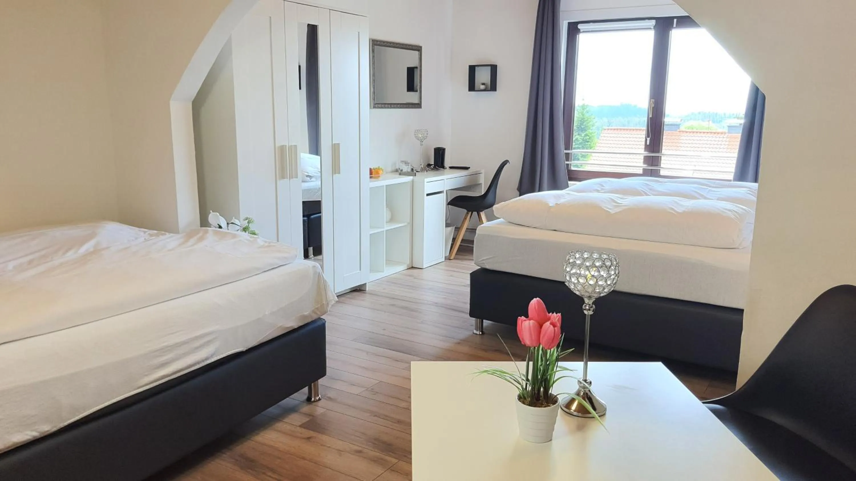 Bed in Hotel Schneiderhof