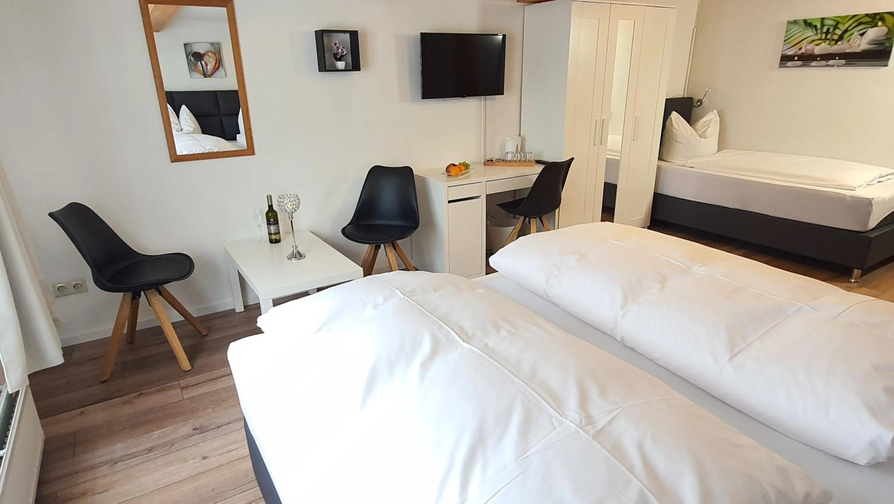 Bed in Hotel Schneiderhof