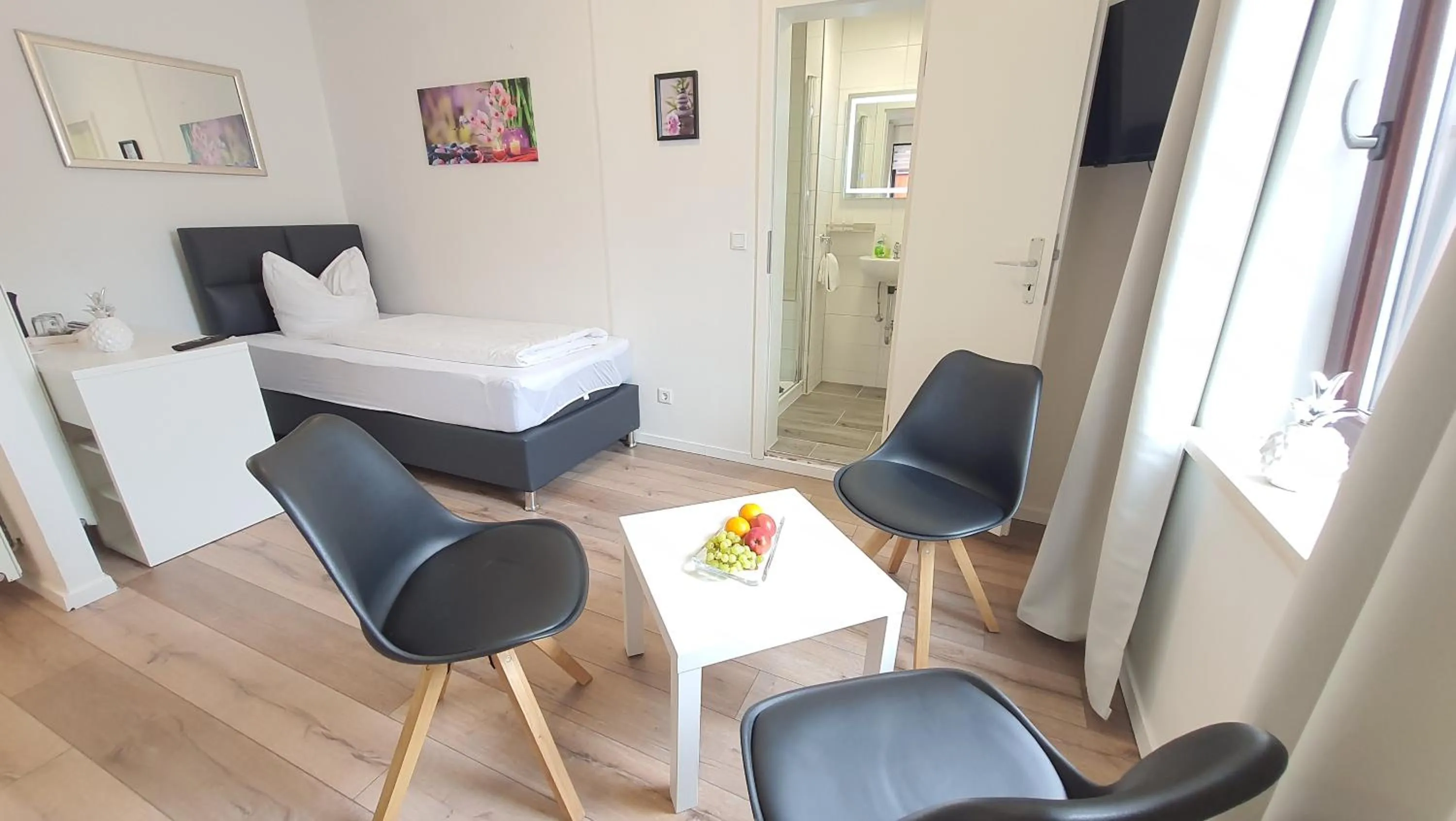 Bed in Hotel Schneiderhof