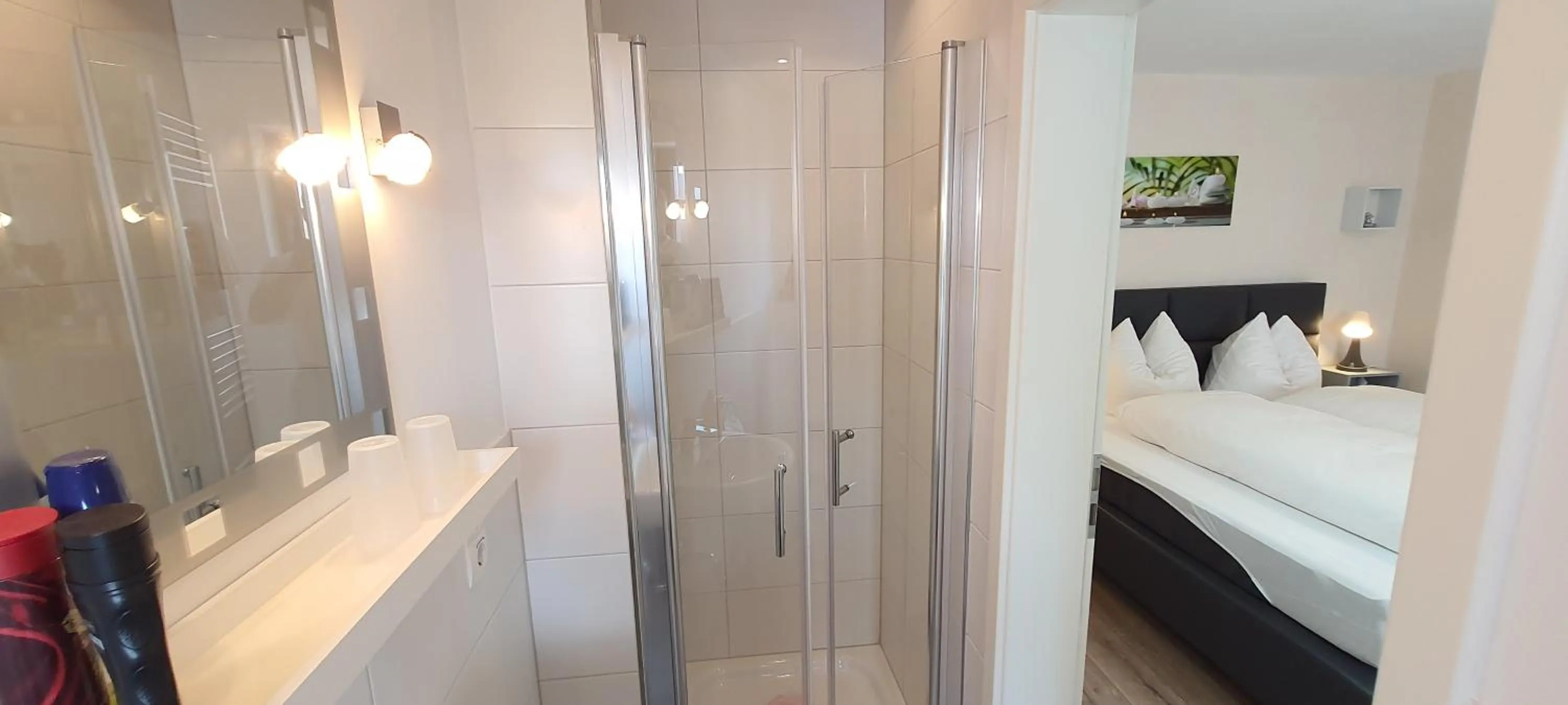 Shower in Hotel Schneiderhof