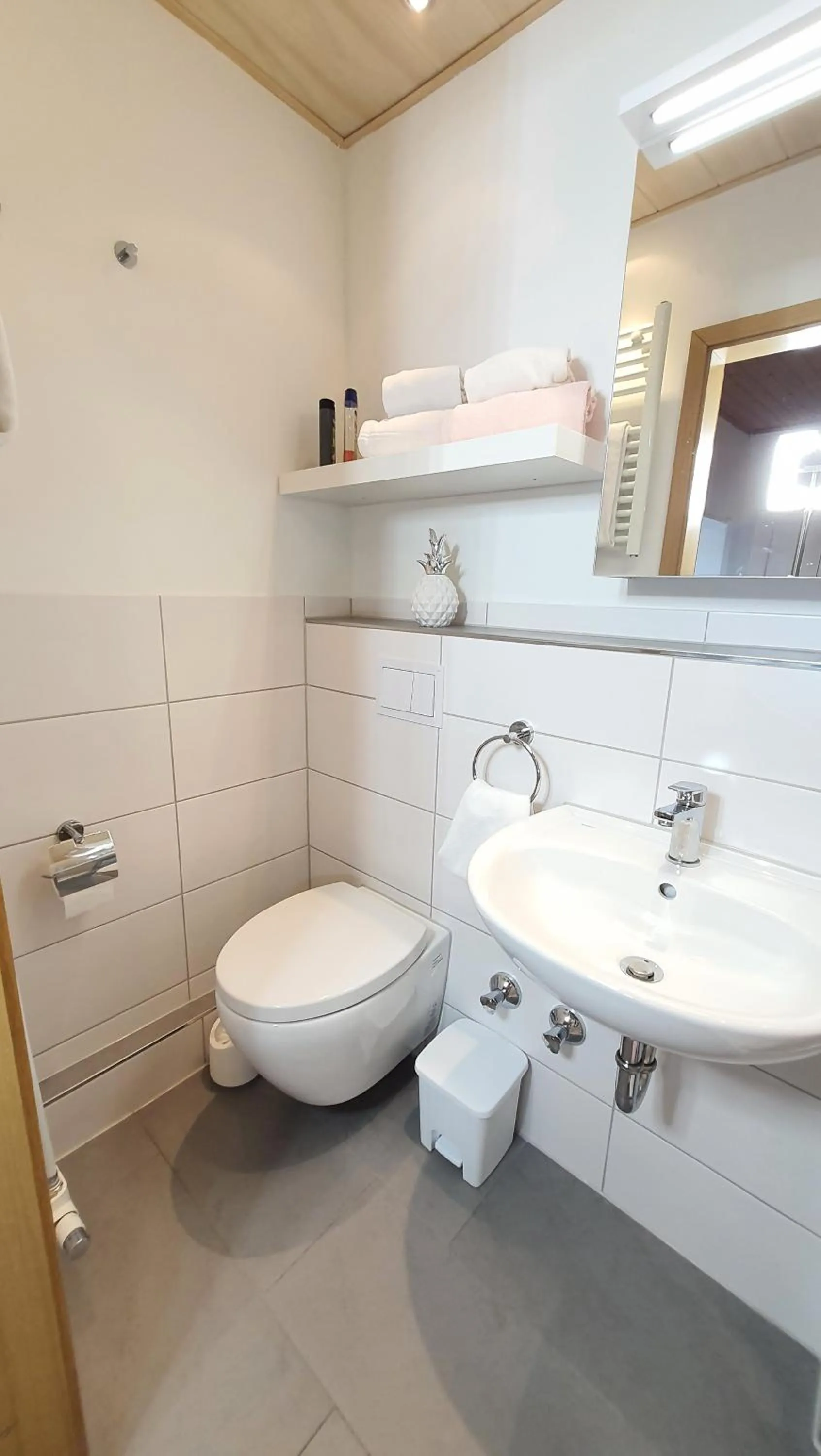 Shower in Hotel Schneiderhof