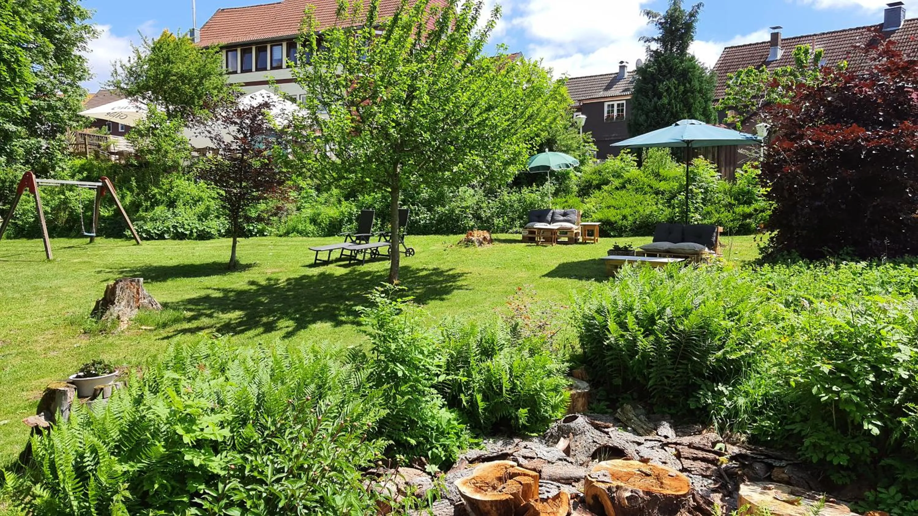 Garden in Hotel Schneiderhof
