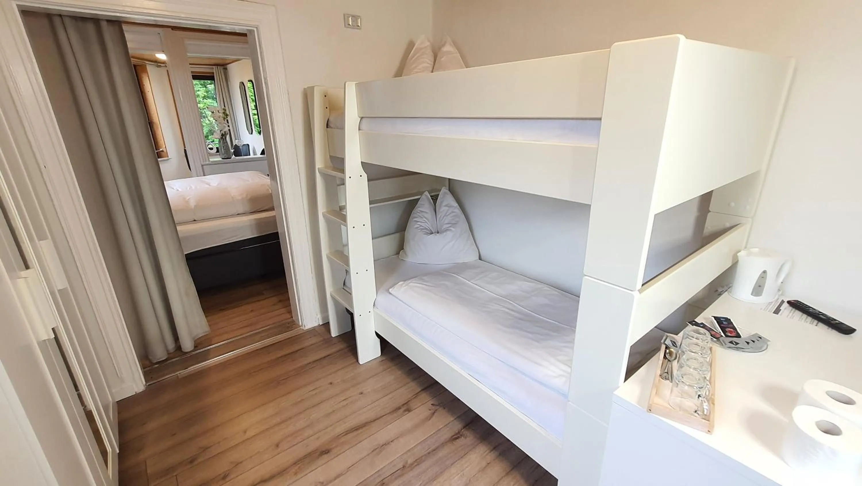 Bed in Hotel Schneiderhof