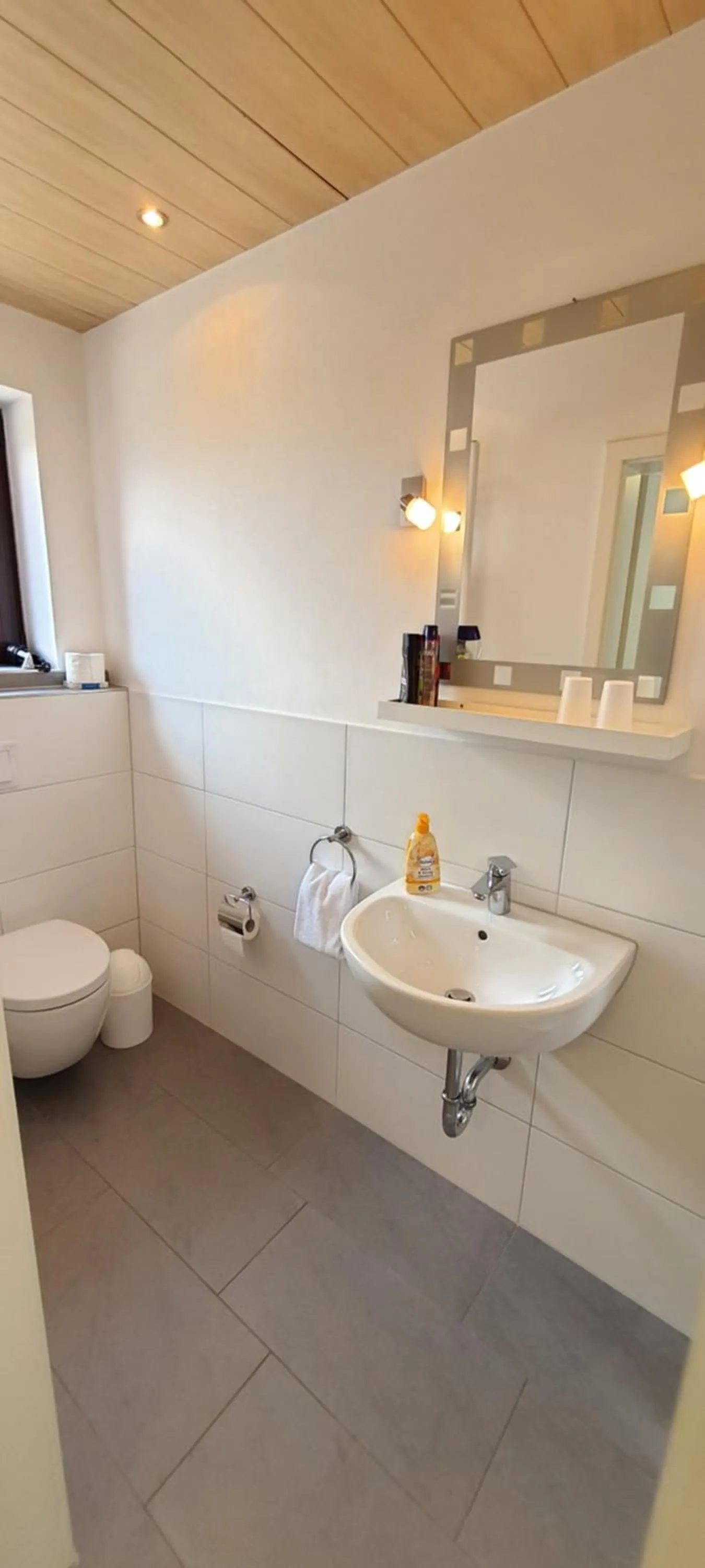 Shower in Hotel Schneiderhof