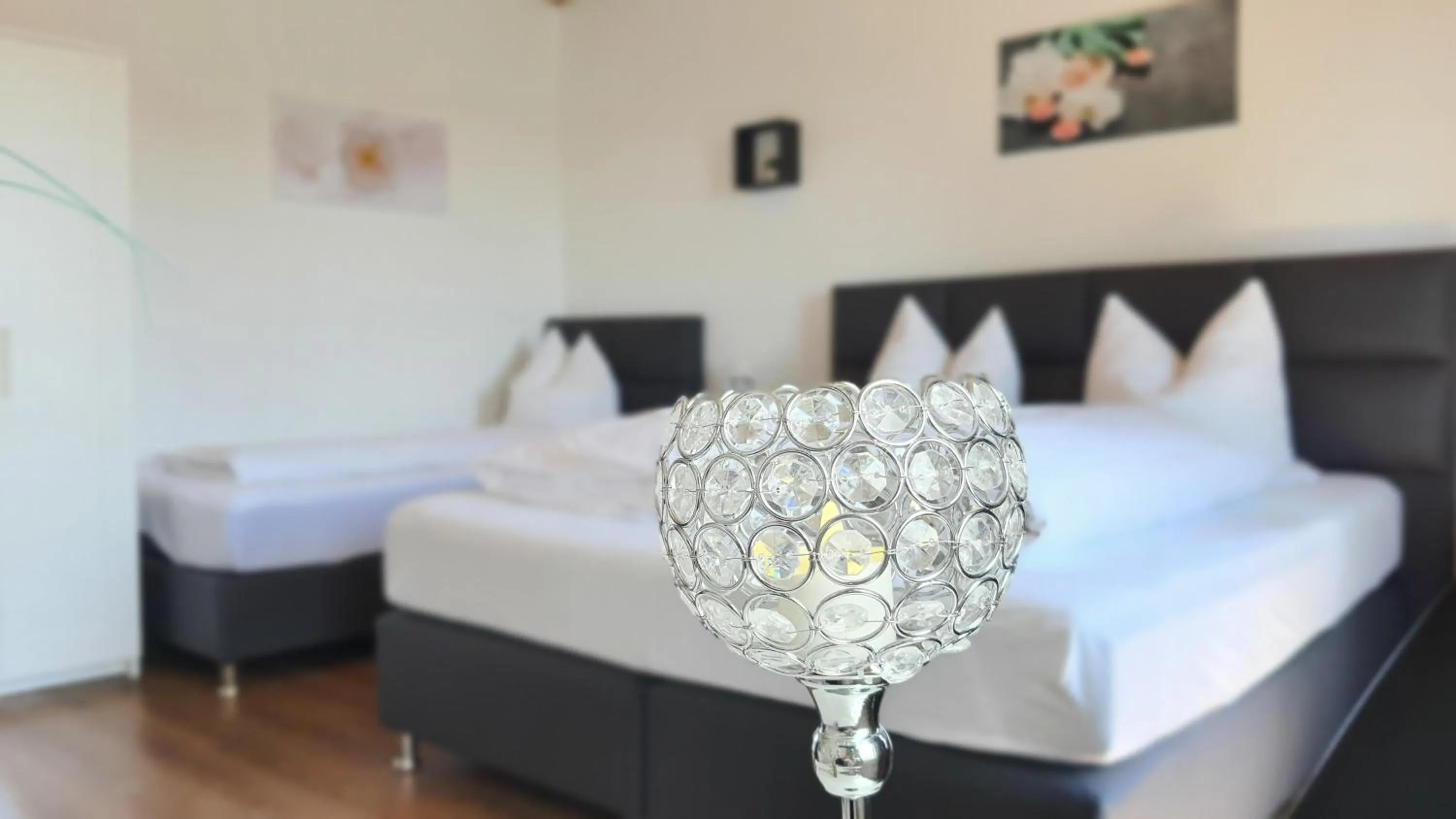 Bed in Hotel Schneiderhof