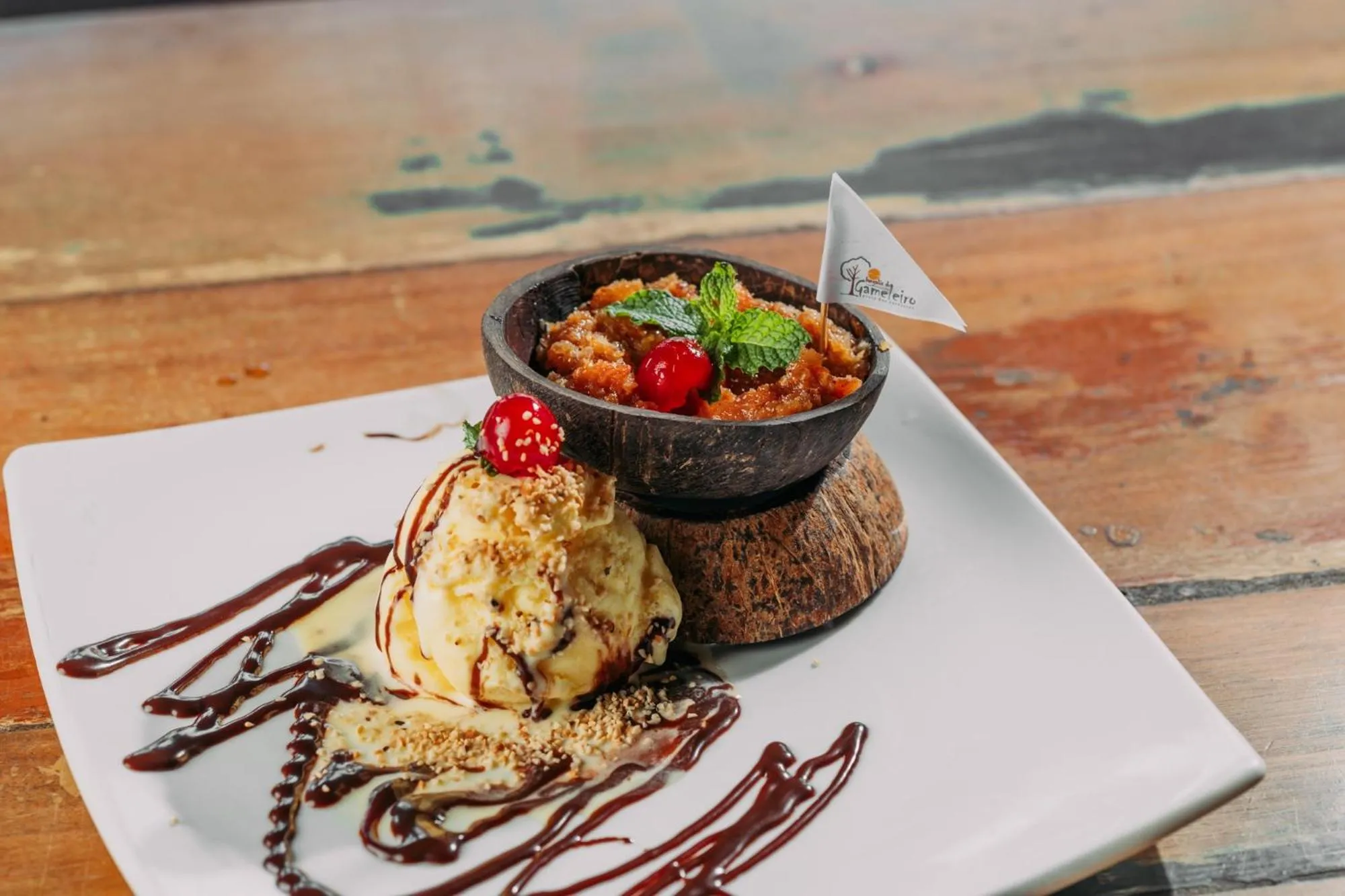 Meals in Bangalôs do Gameleiro