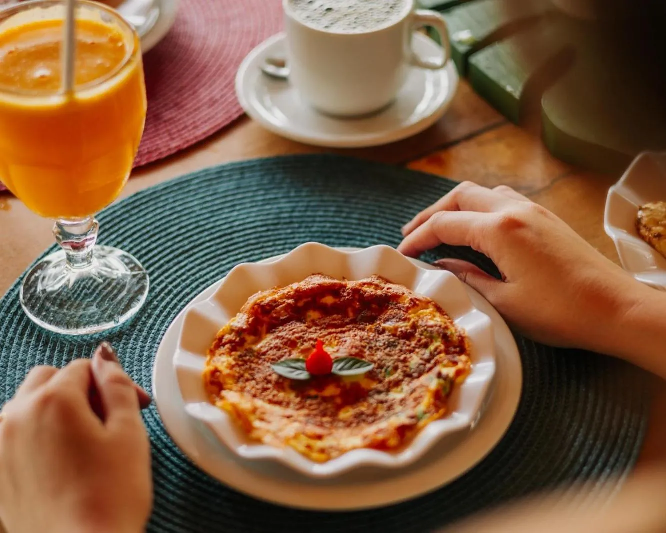Breakfast in Bangalôs do Gameleiro