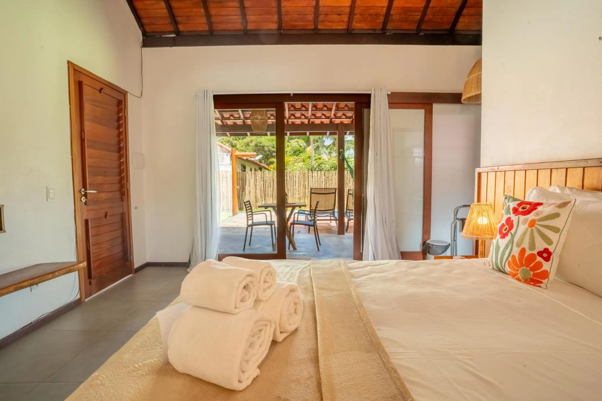 Bedroom, Bed in Bangalôs do Gameleiro