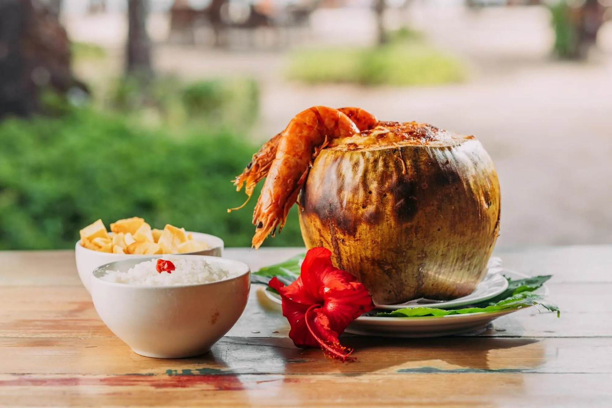 Meals in Bangalôs do Gameleiro