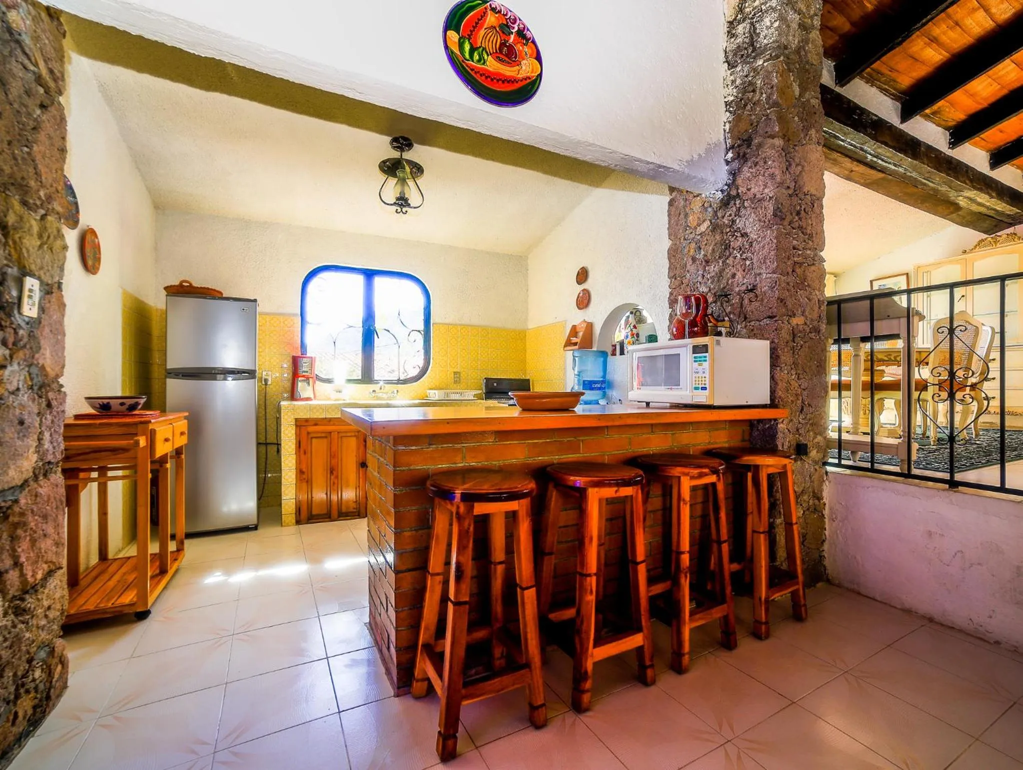 Kitchen or kitchenette in Casa de las Cruces Taxco