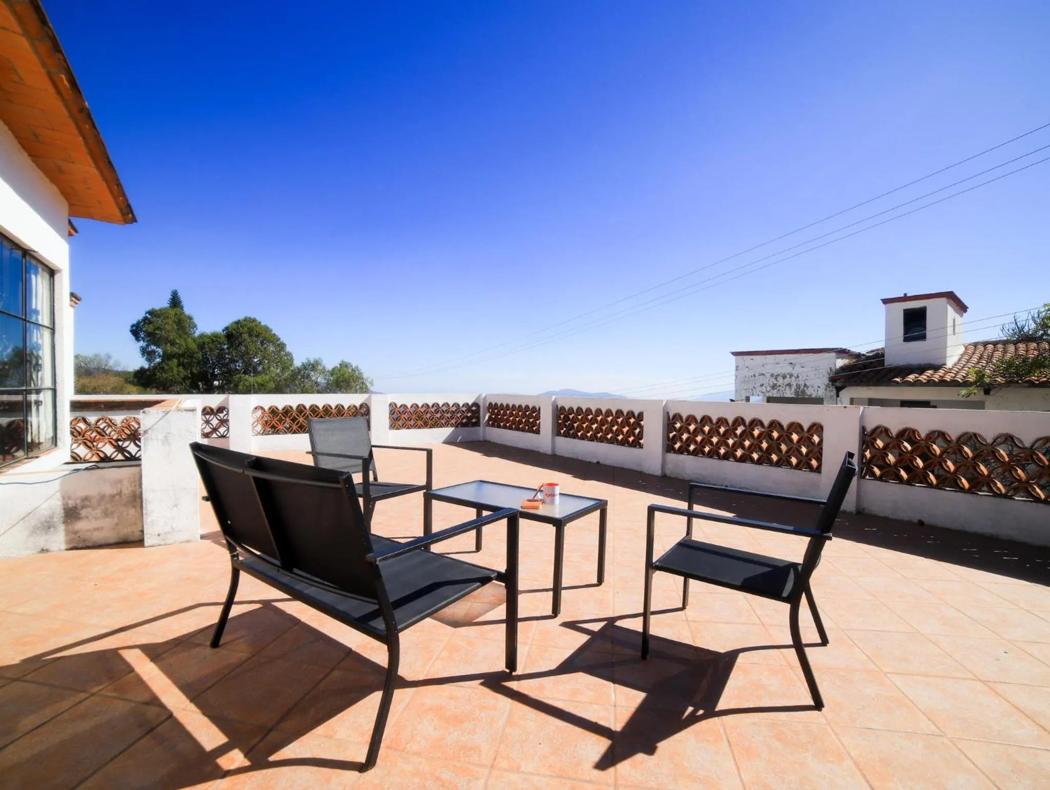 Balcony/Terrace in Casa de las Cruces Taxco
