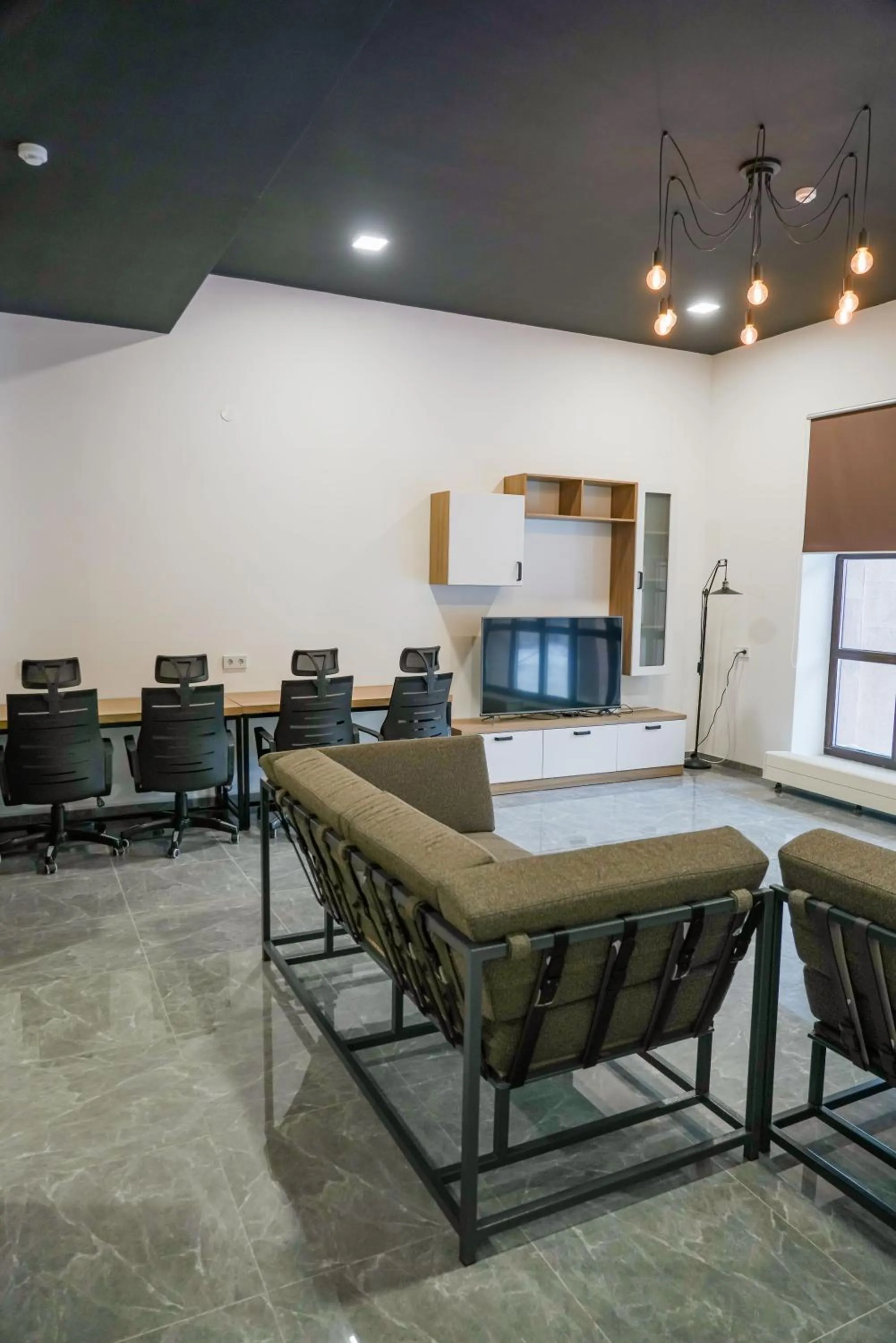 Seating area in Sulu Hostel