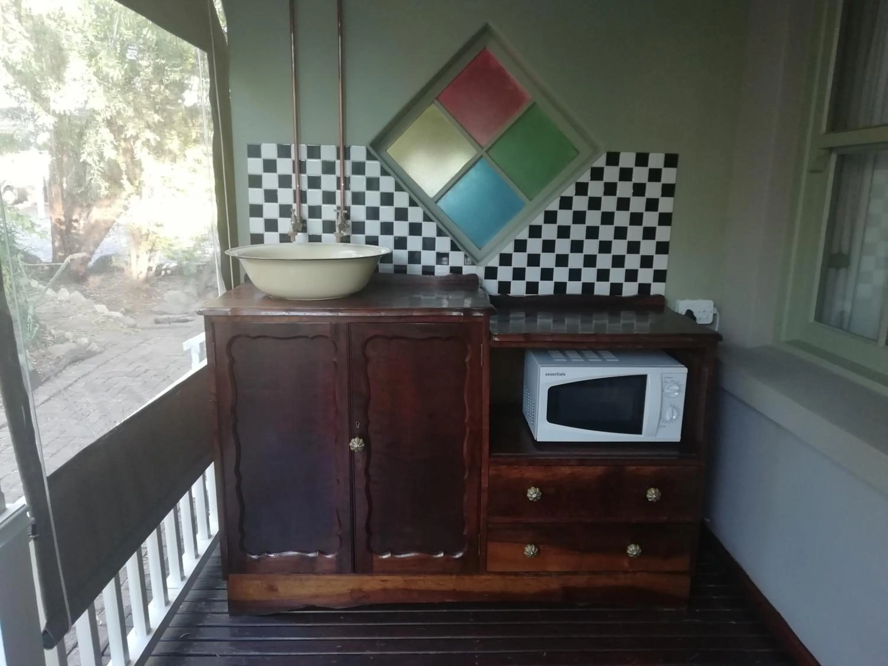 Balcony/Terrace in HouseMartin Lodge & Self Catering