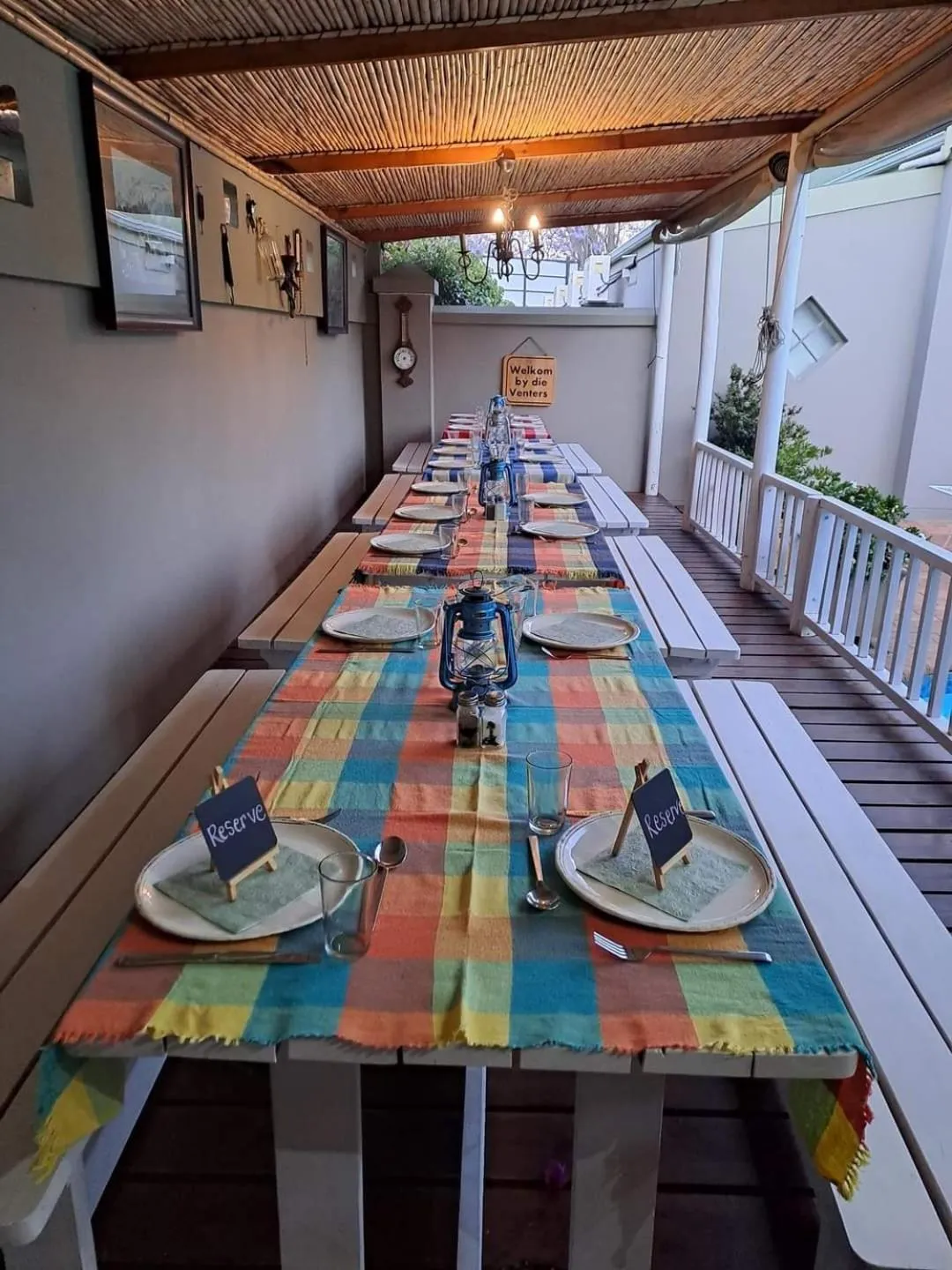 Dinner in HouseMartin Lodge & Self Catering