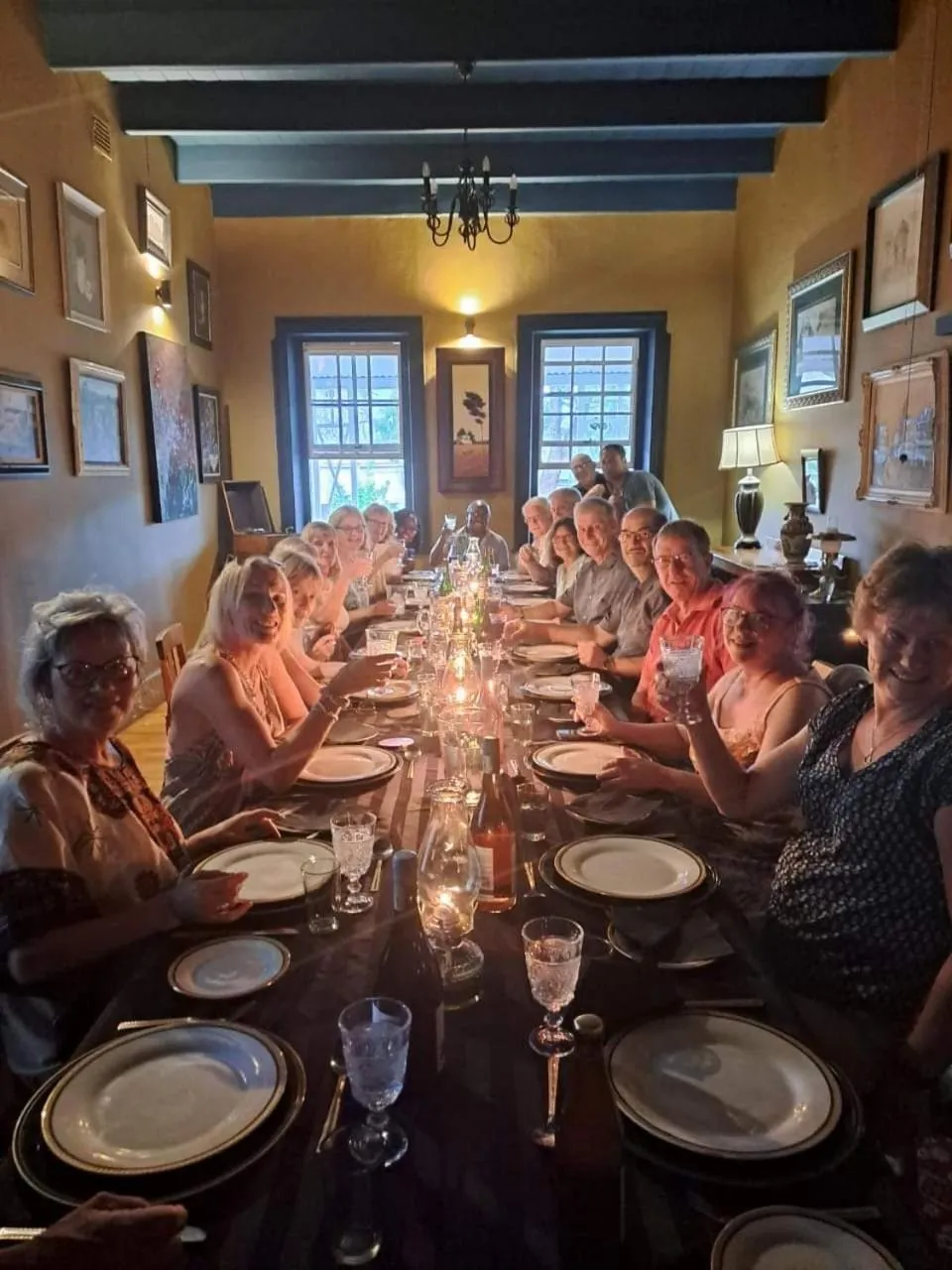 Dinner in HouseMartin Lodge & Self Catering