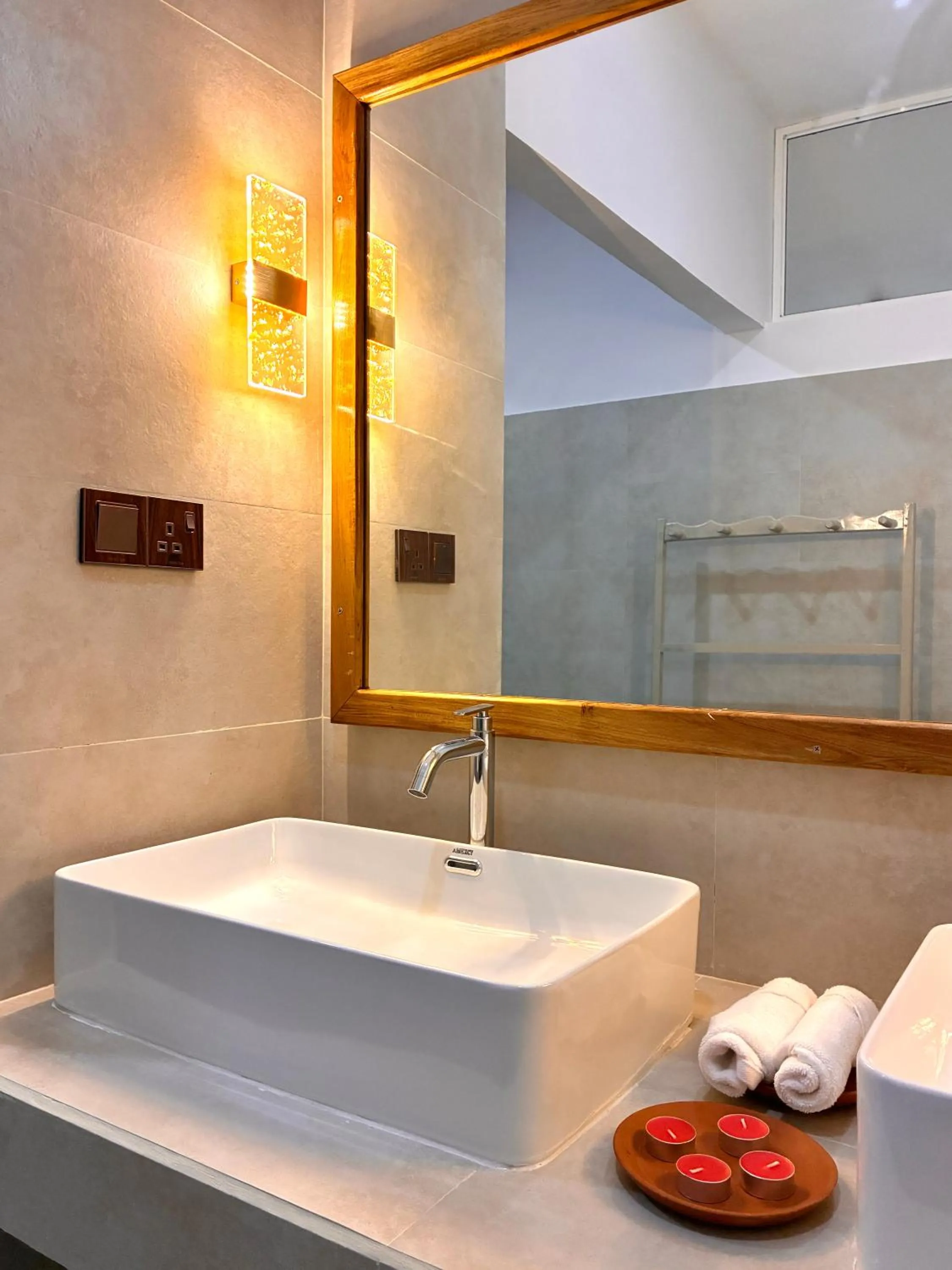 Bathroom in Mirissa Blue Whale Holiday Hotel