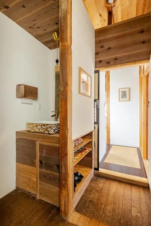 Bed in Guesthouse & Kitchen Hace