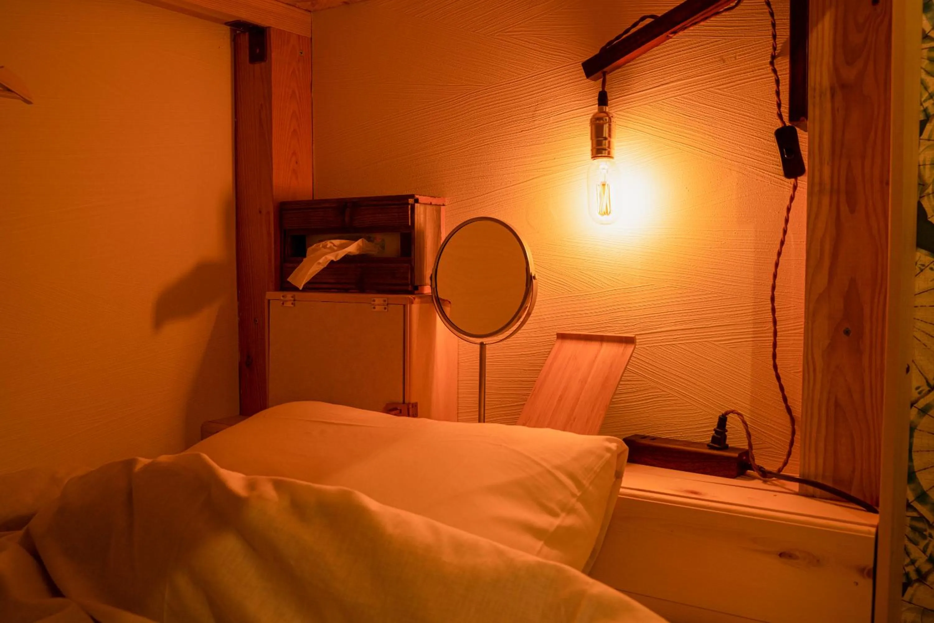 Bed in Guesthouse & Kitchen Hace