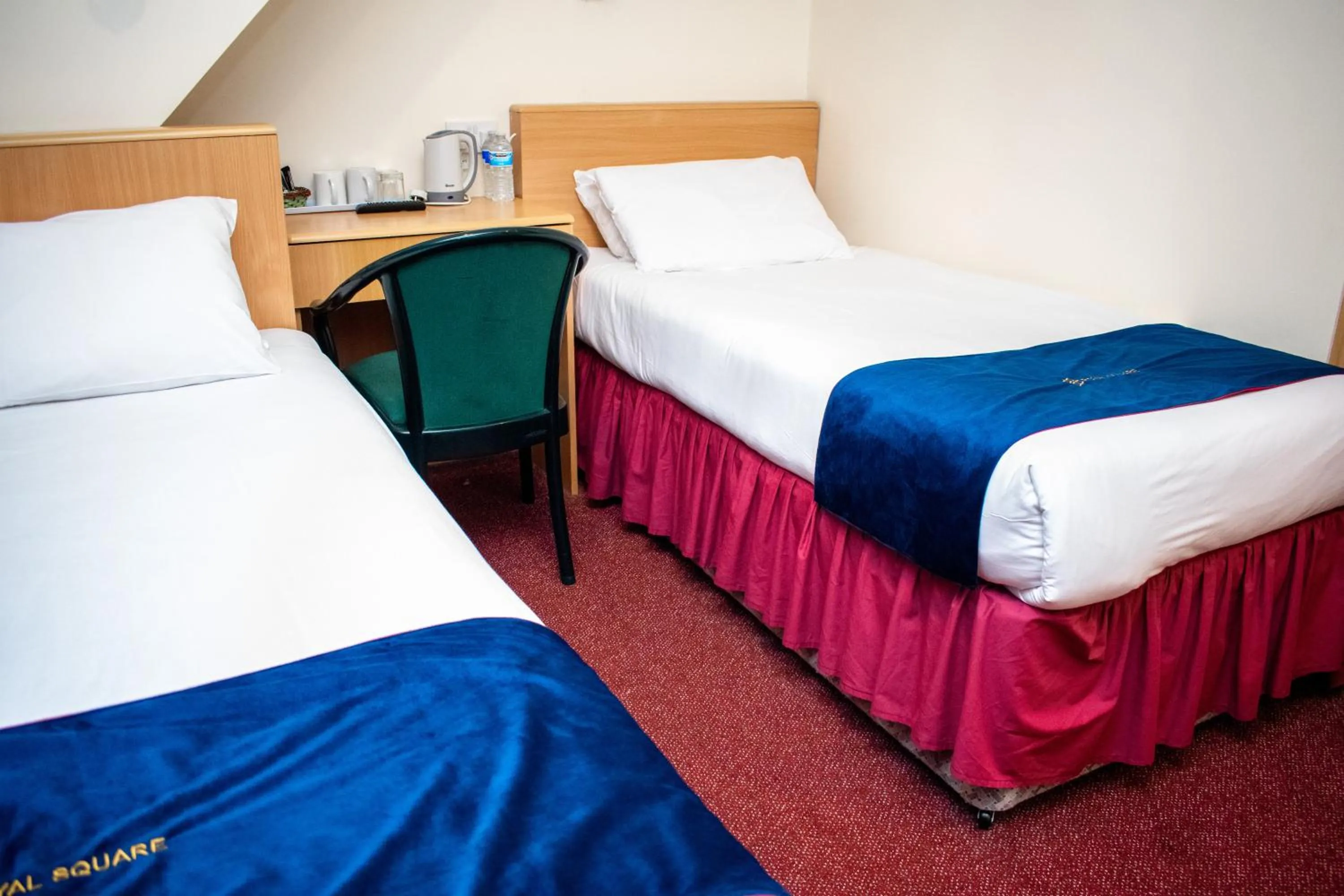 Bed in Royal Square Hotel - NEC & Birmingham Airport