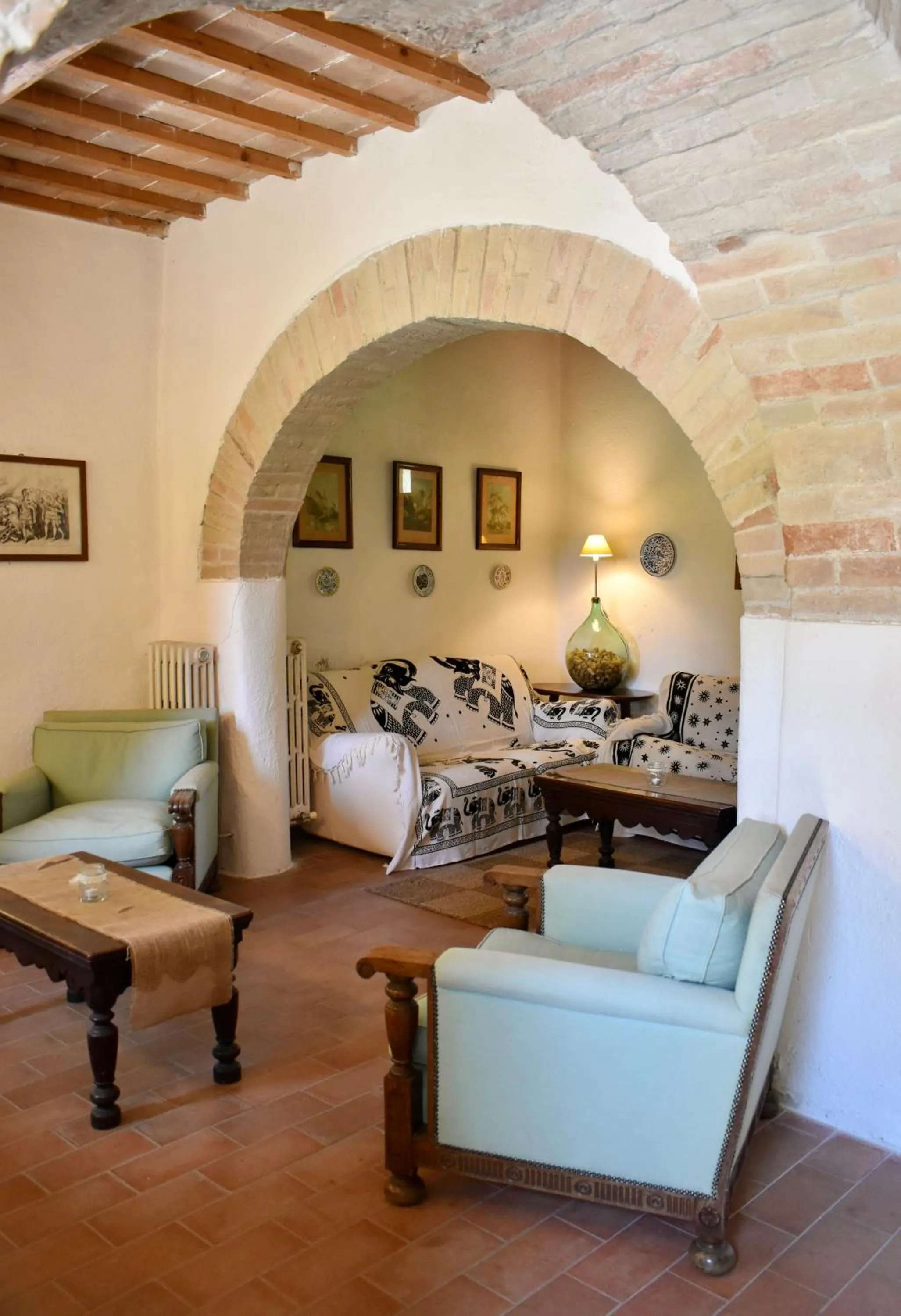 Living room in Palazzo Di Bagnaia