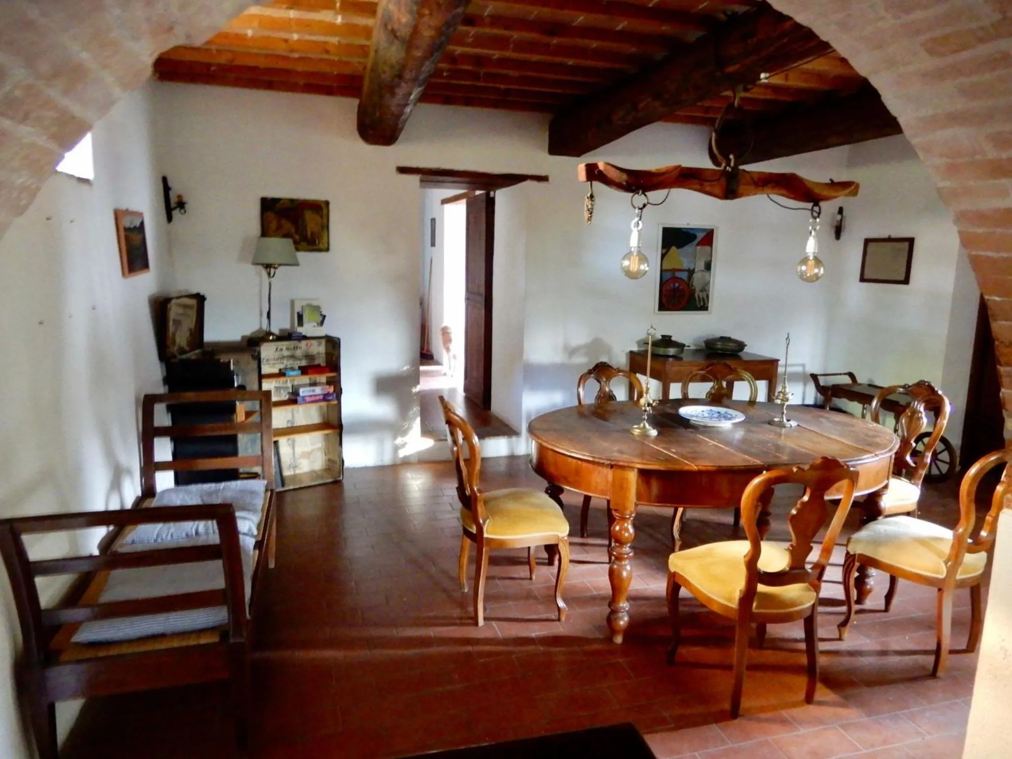 Living room in Palazzo Di Bagnaia