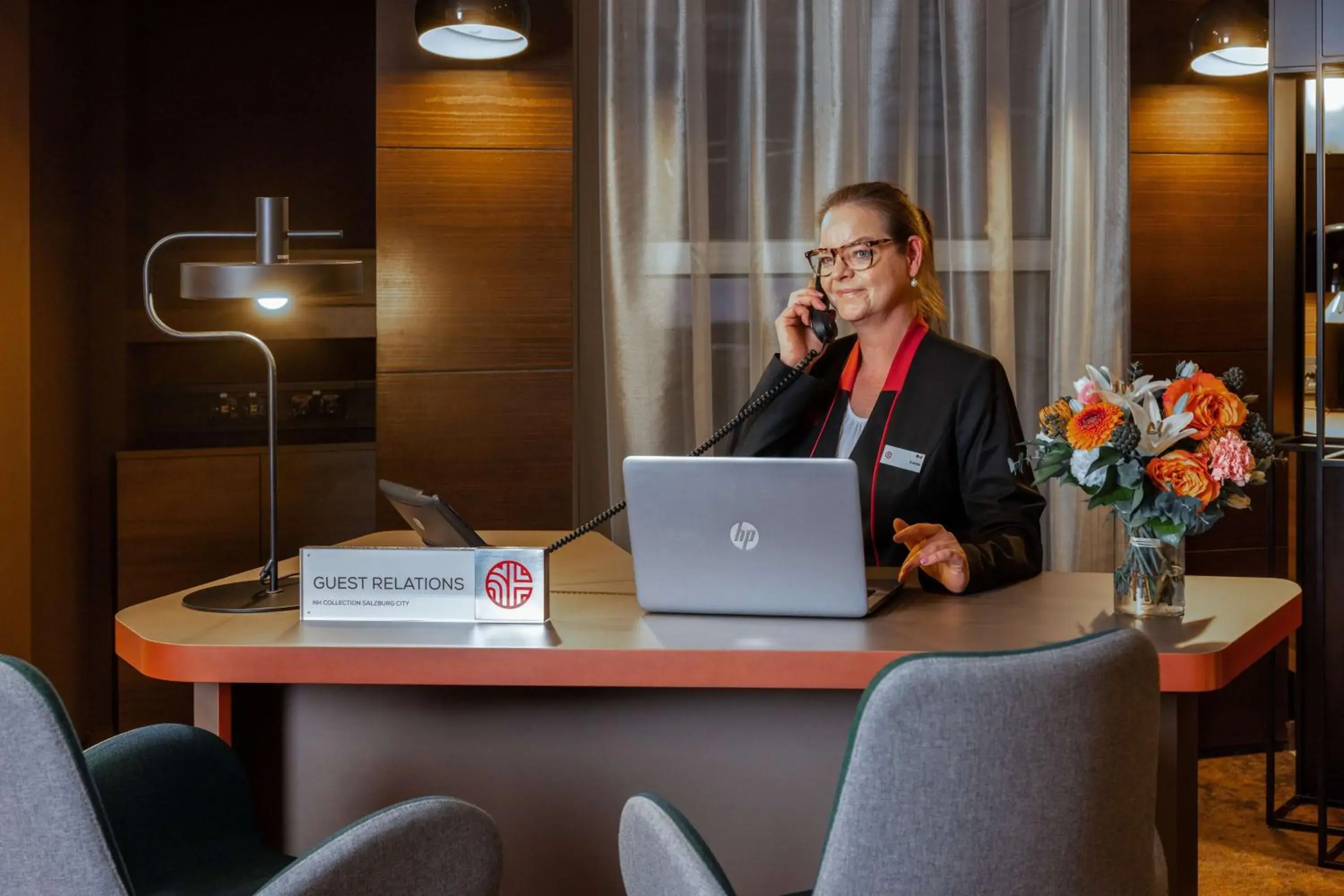 Lobby or reception in NH Collection Salzburg City Lobby or reception in NH Collection Salzburg City