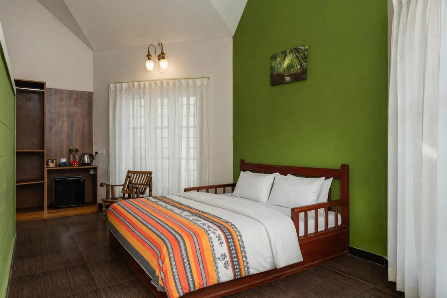 Bed in The Casiita Coorg