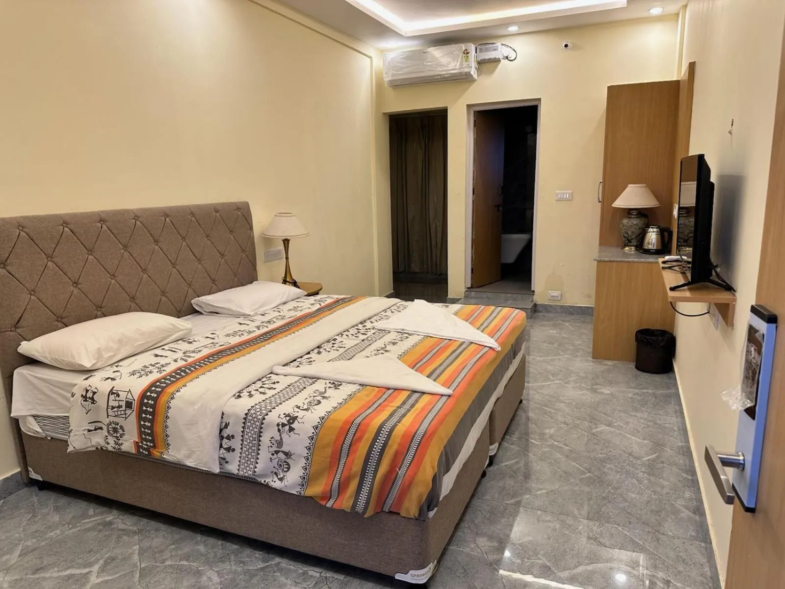 Bed in The Casiita Coorg