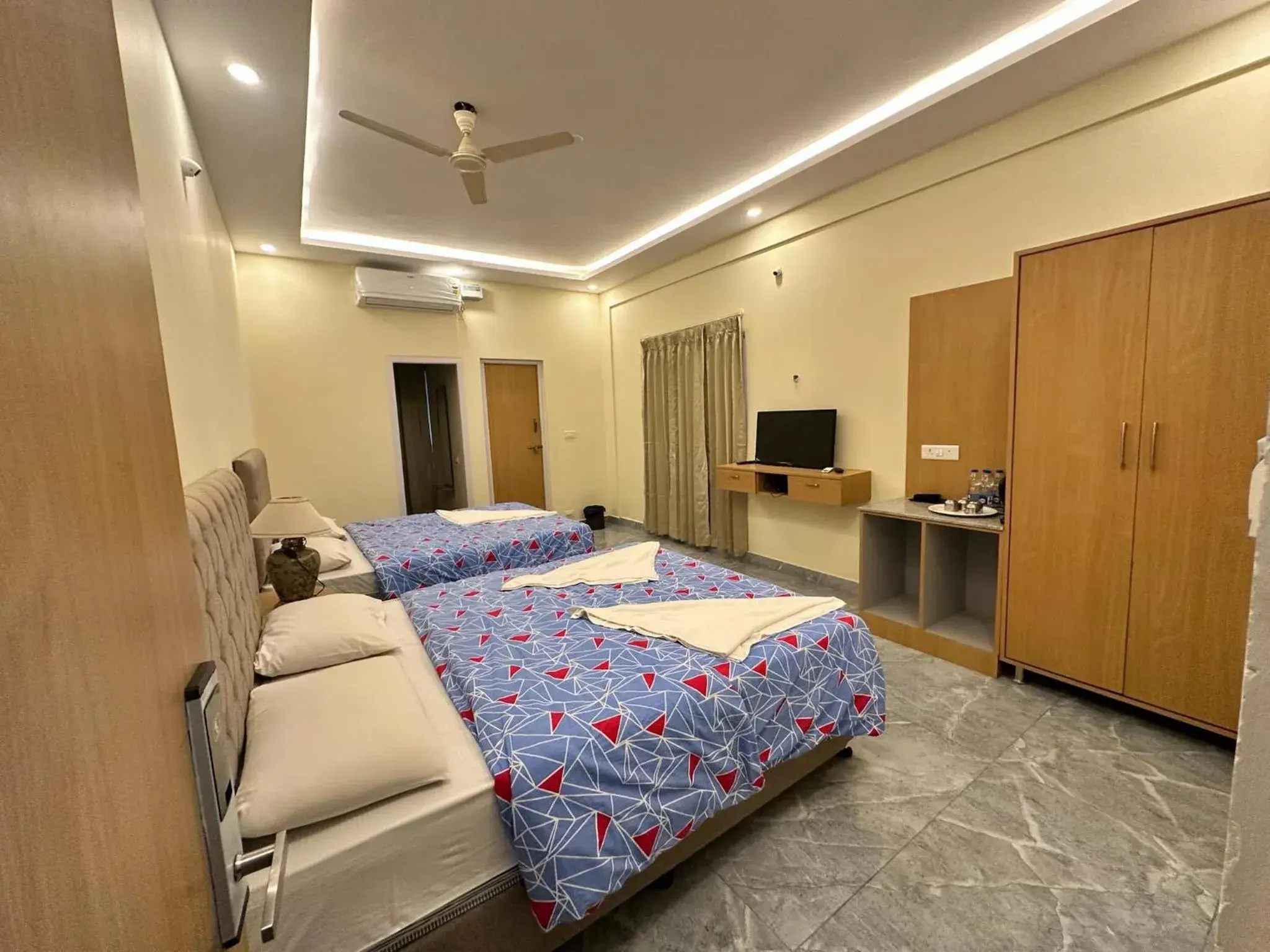 Bed in The Casiita Coorg Bed in The Casiita Coorg