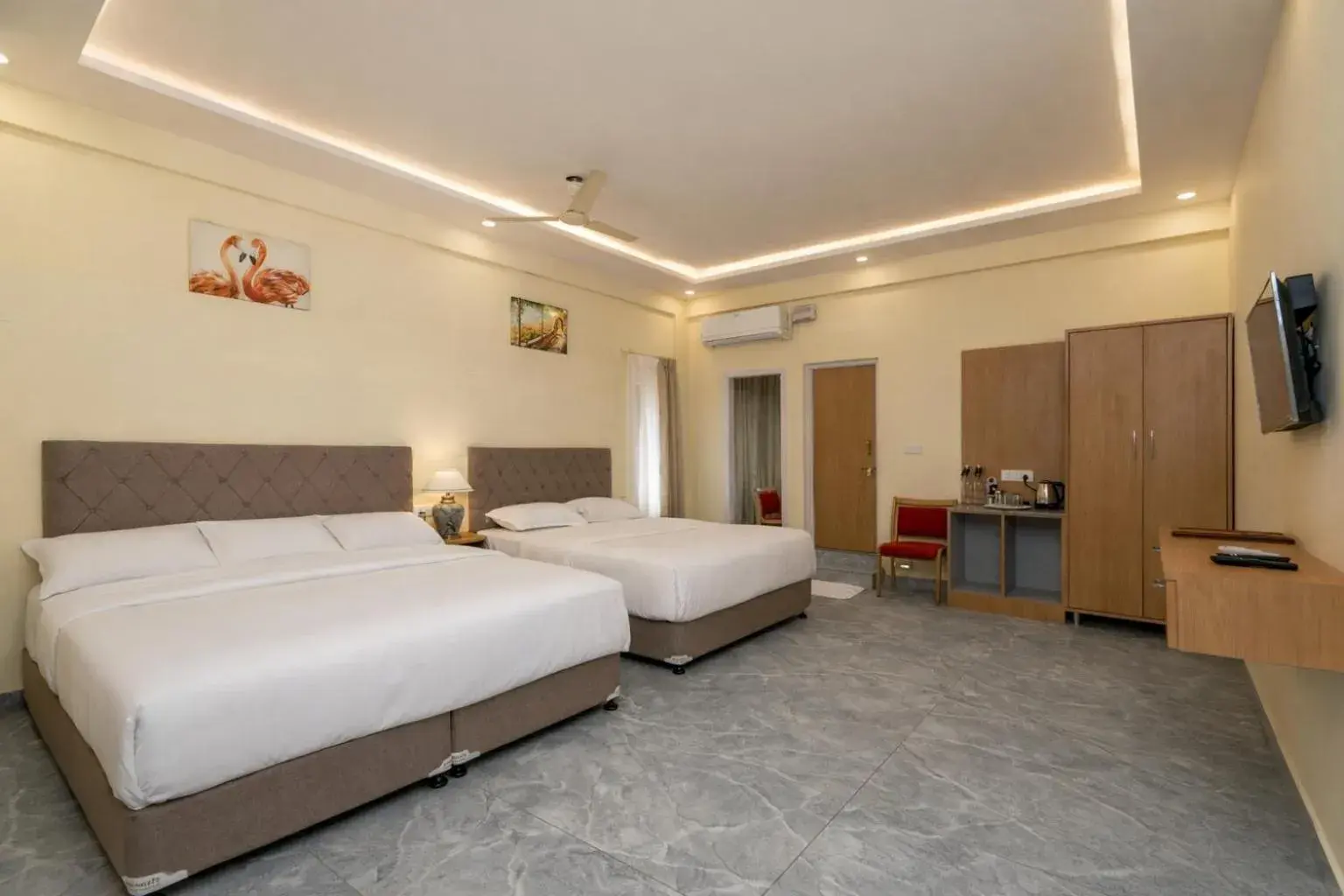 Bedroom in The Casiita Coorg Bedroom in The Casiita Coorg