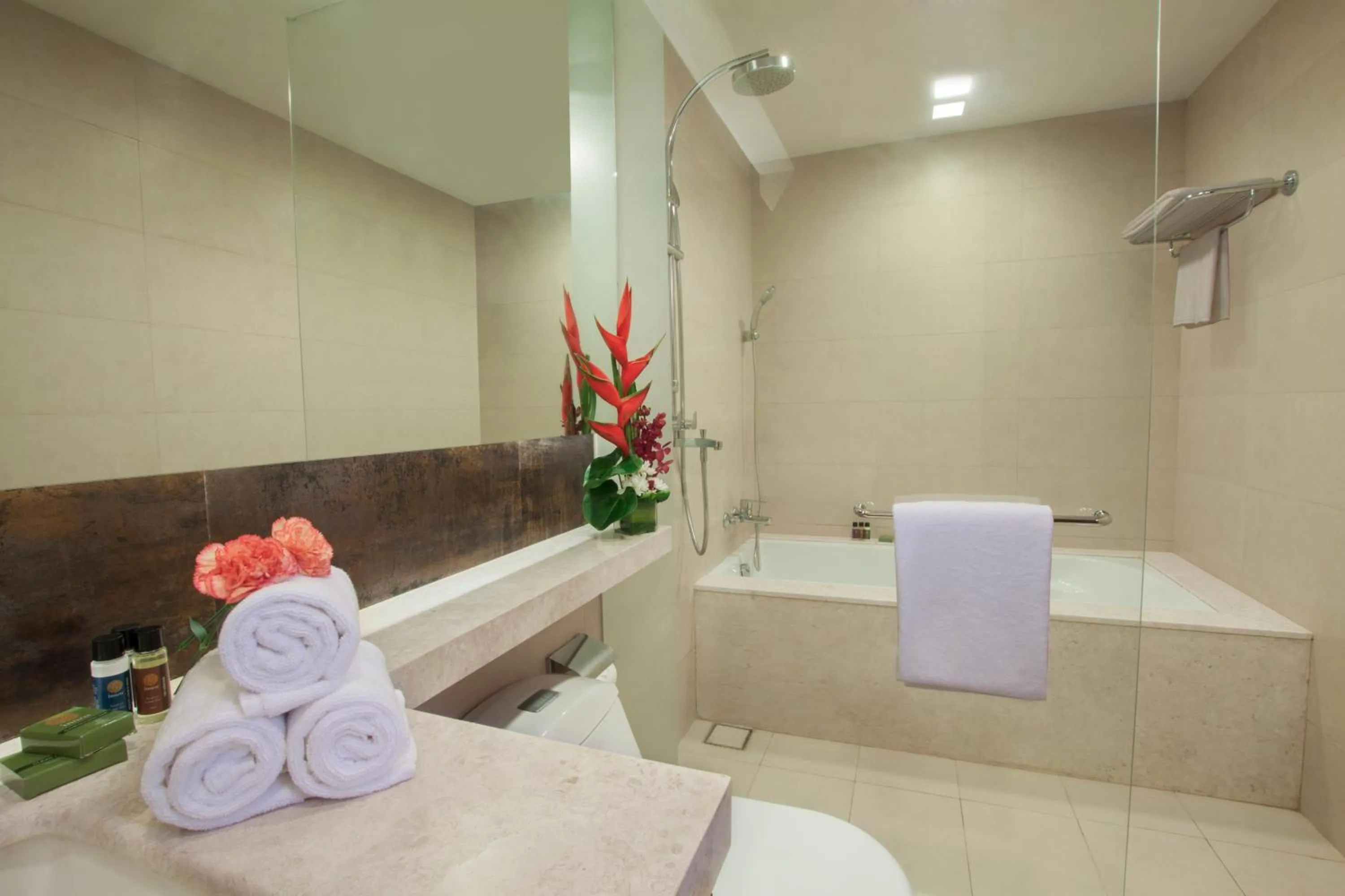 Bathroom in Oakwood Residence Whitefield Bangalore