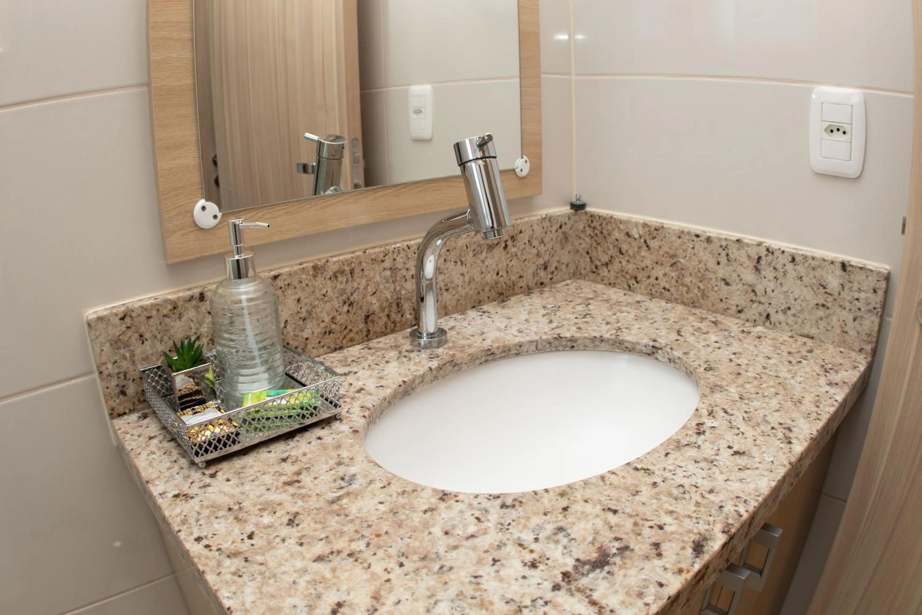 Bathroom in Pousada Bom Pastor