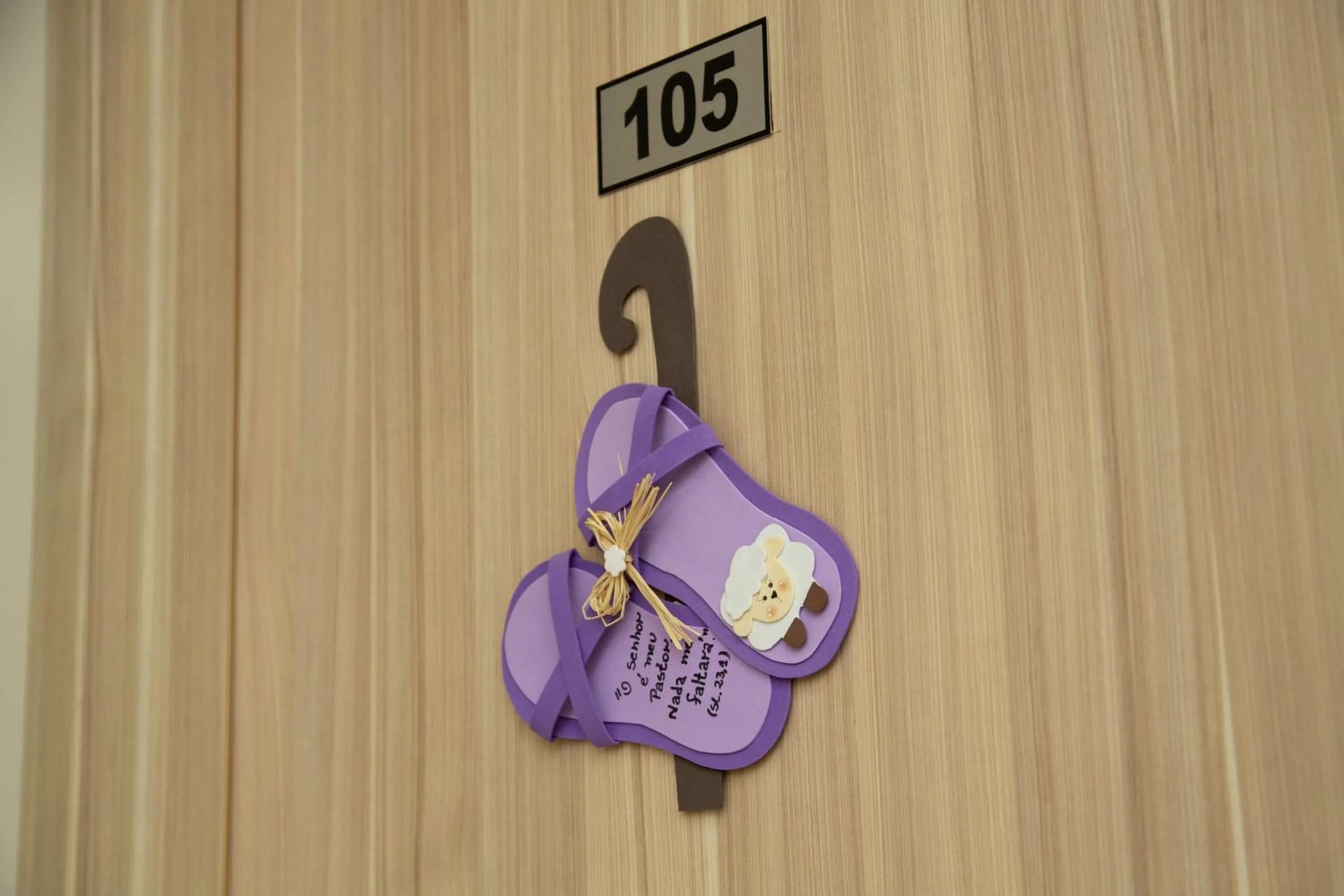 Decorative detail in Pousada Bom Pastor