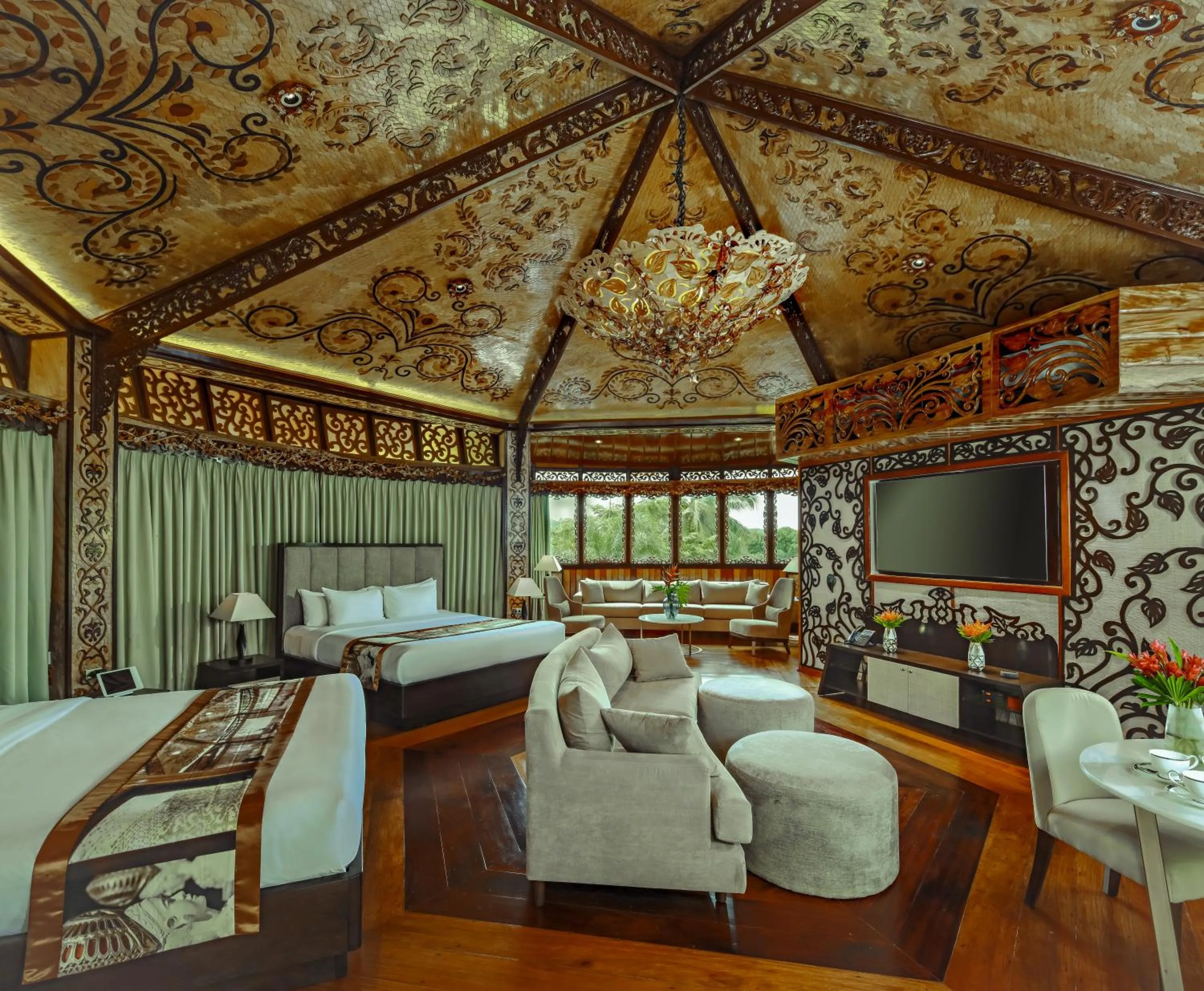 Bed in Rancho Bernardo Luxury Villas and Resort