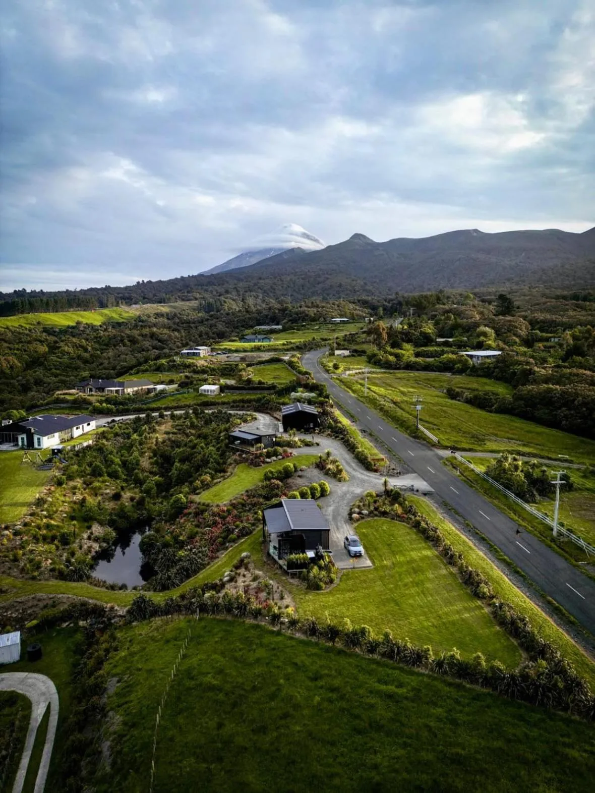 Garden in Mangorei Heights - New Plymouth