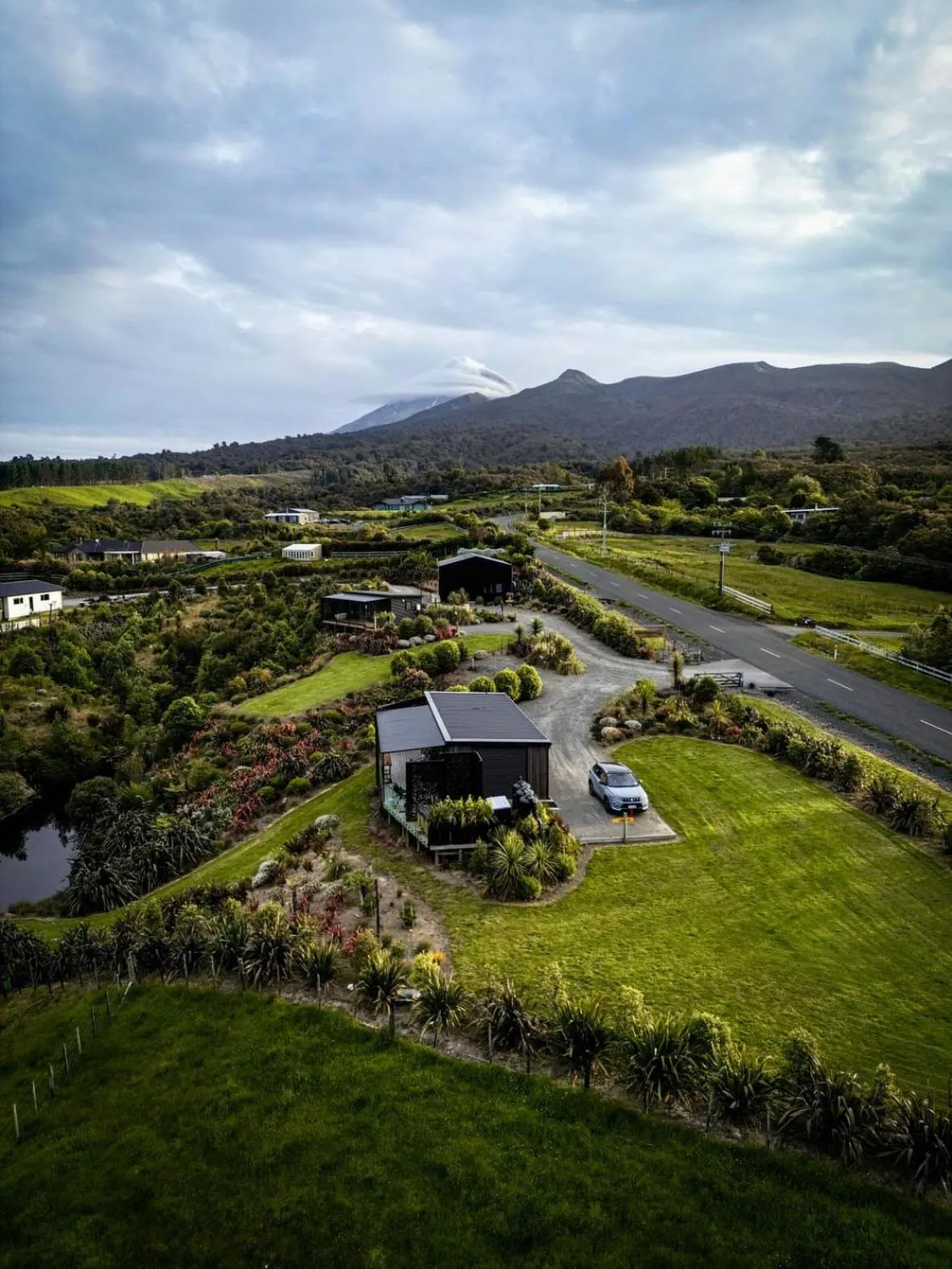 Garden in Mangorei Heights - New Plymouth