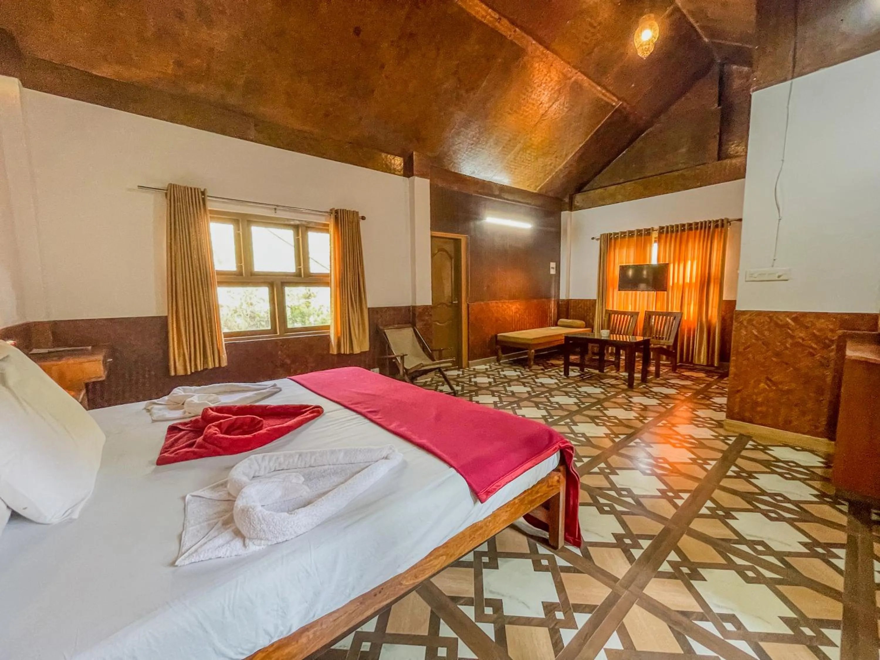 Bed in Snow Hills Nature Resort, Thekkady