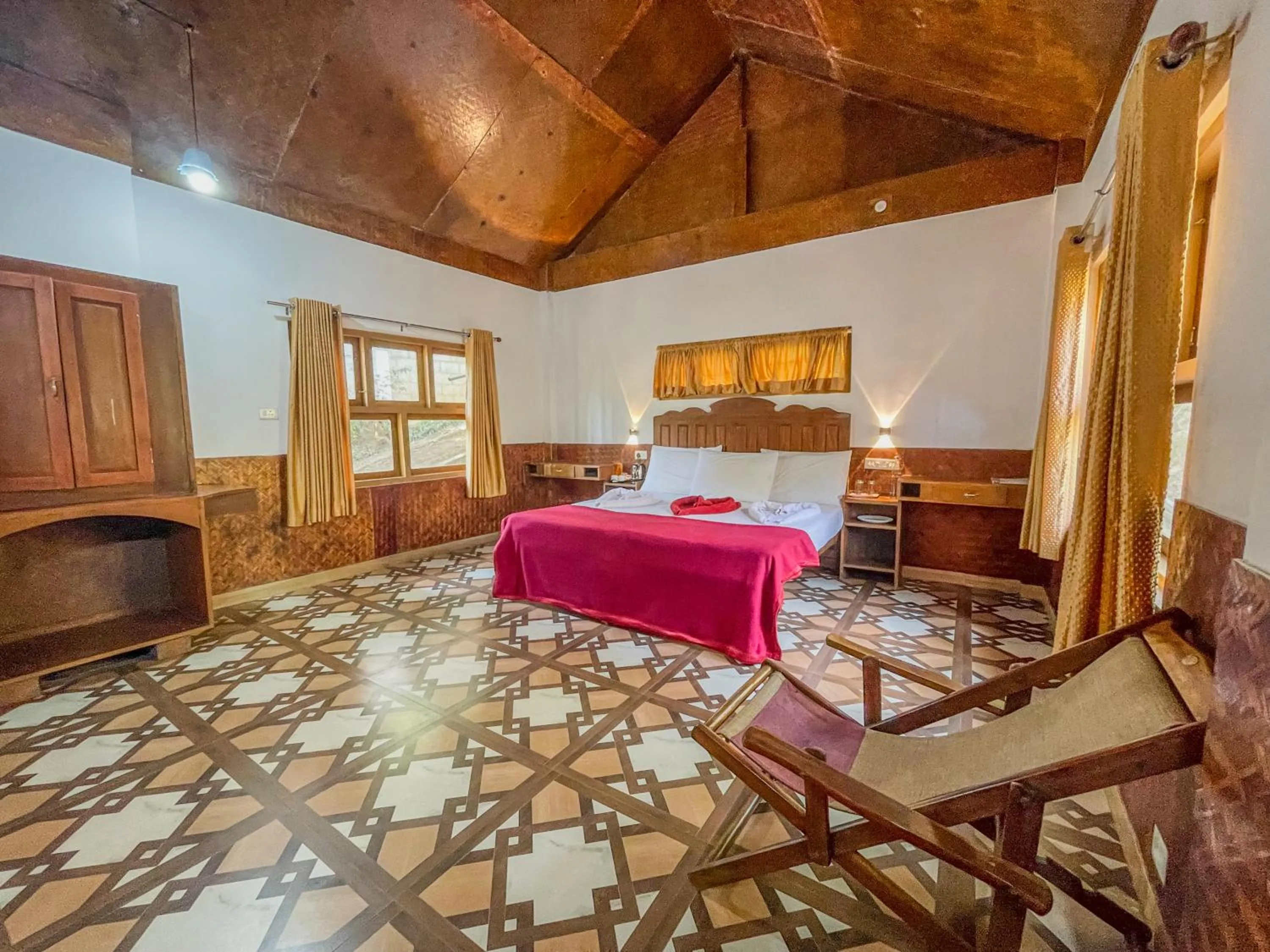 Bed in Snow Hills Nature Resort, Thekkady